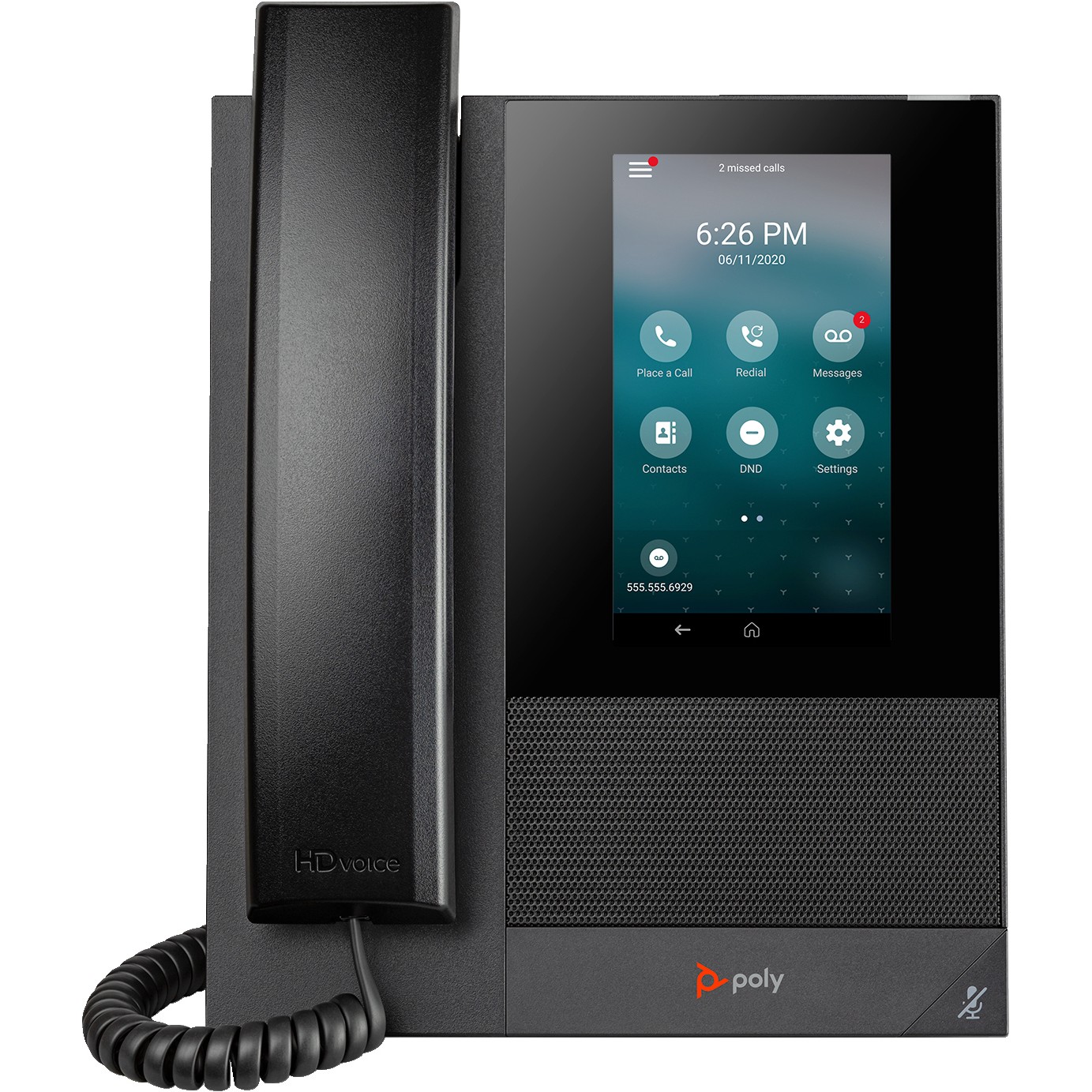 HP Poly CCX 400 Phone SIP (PoE. ohne Netzteil)