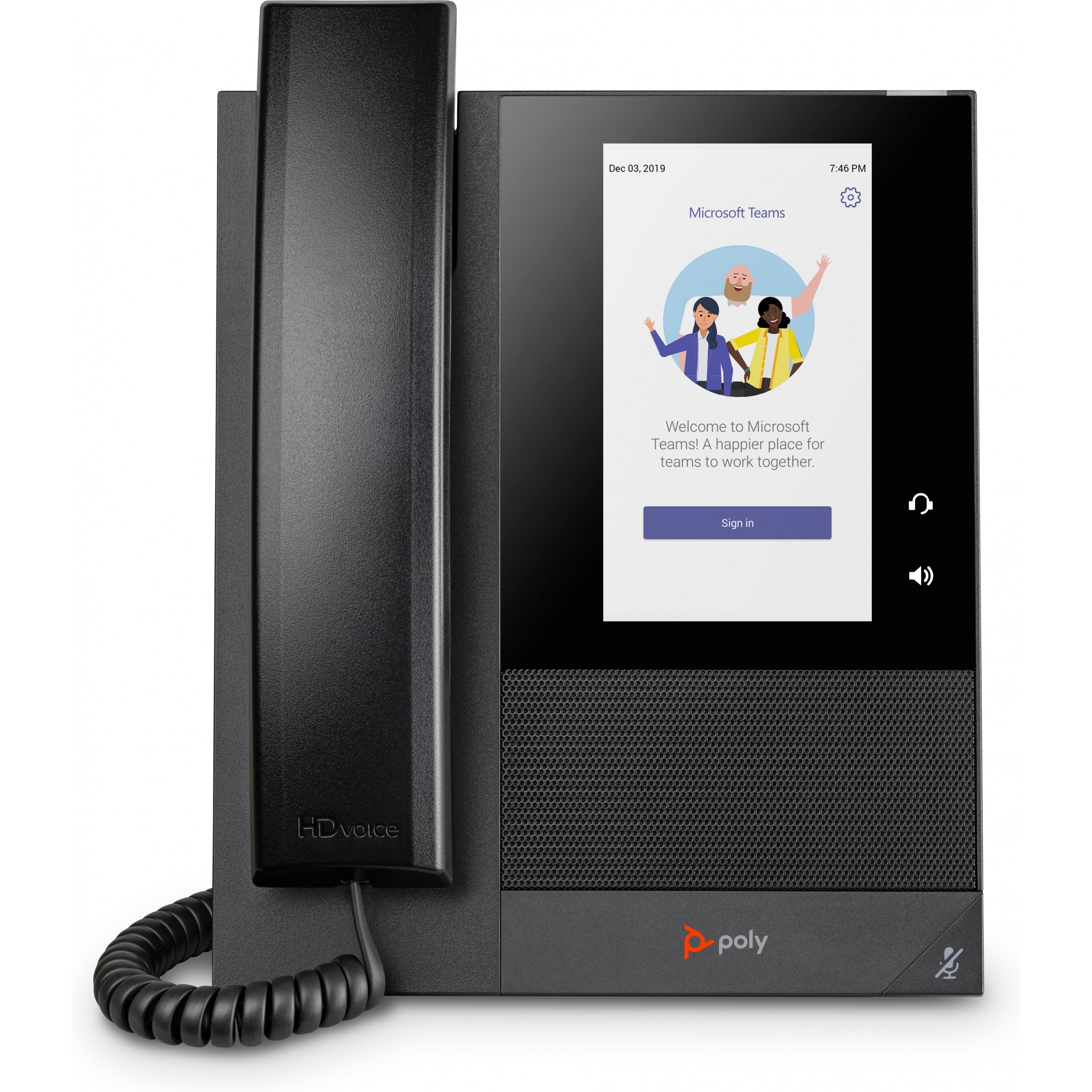 HP Poly CCX 400 Phone Teams (PoE. ohne Netzteil)