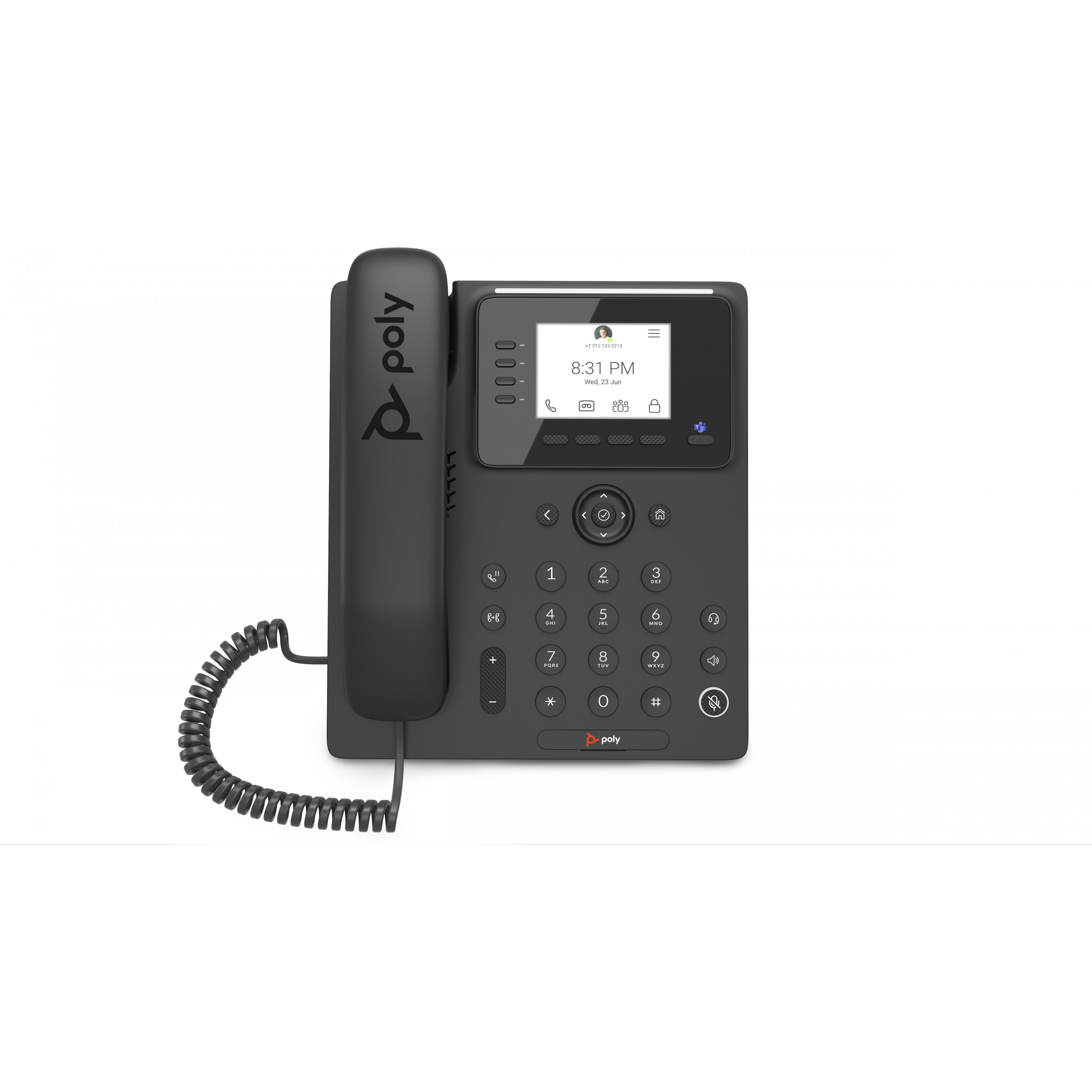 HP Poly CCX 350 Phone Teams (PoE. ohne Netzteil)
