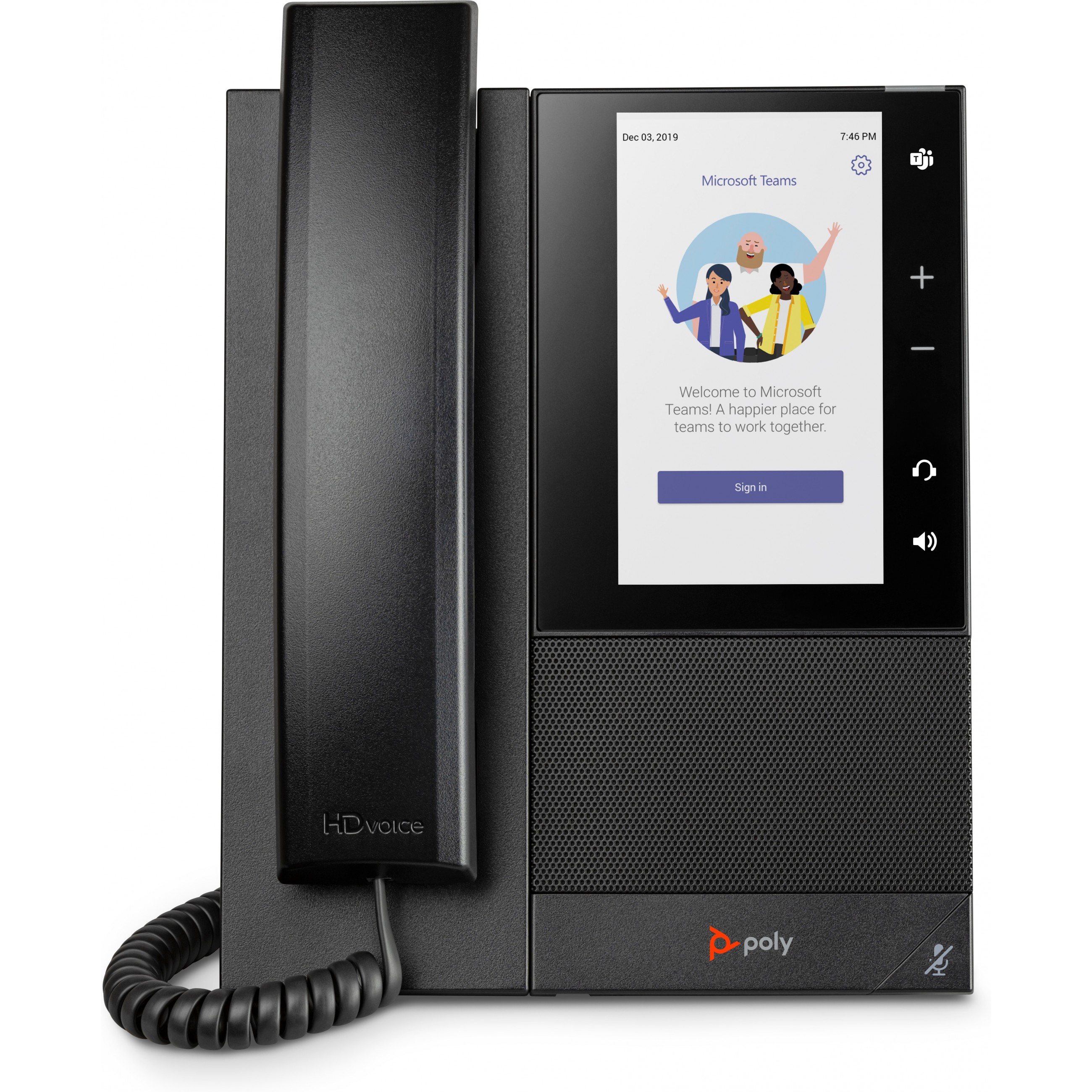 HP Poly CCX 505 Phone Teams (PoE. ohne Netzteil)