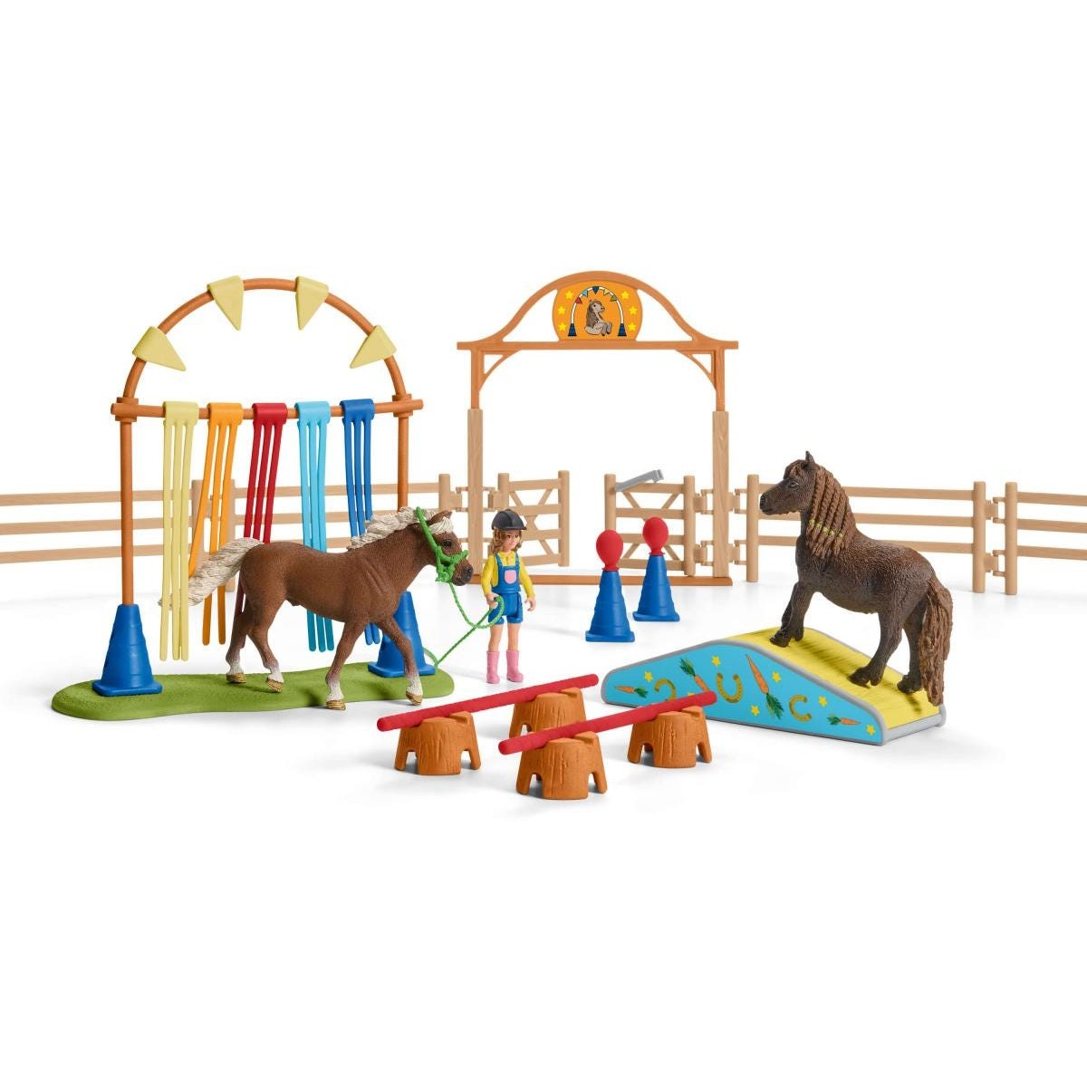 Schleich Farm World 42481 Pony Agility Training