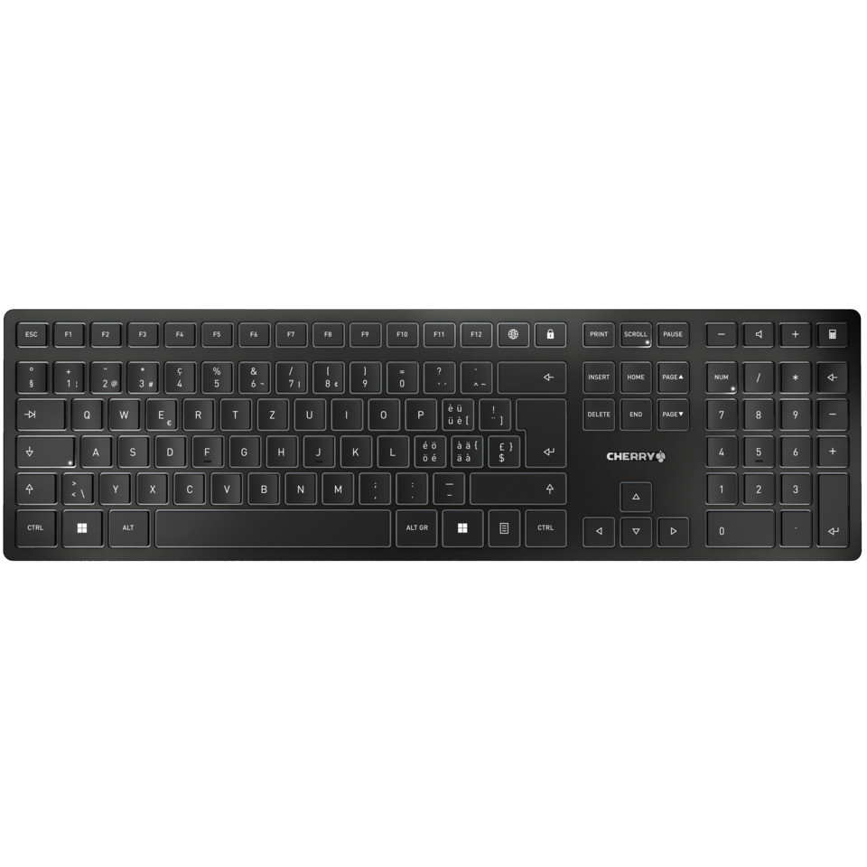 Cherry Keyboard KW 9100 SLIM [CH] black