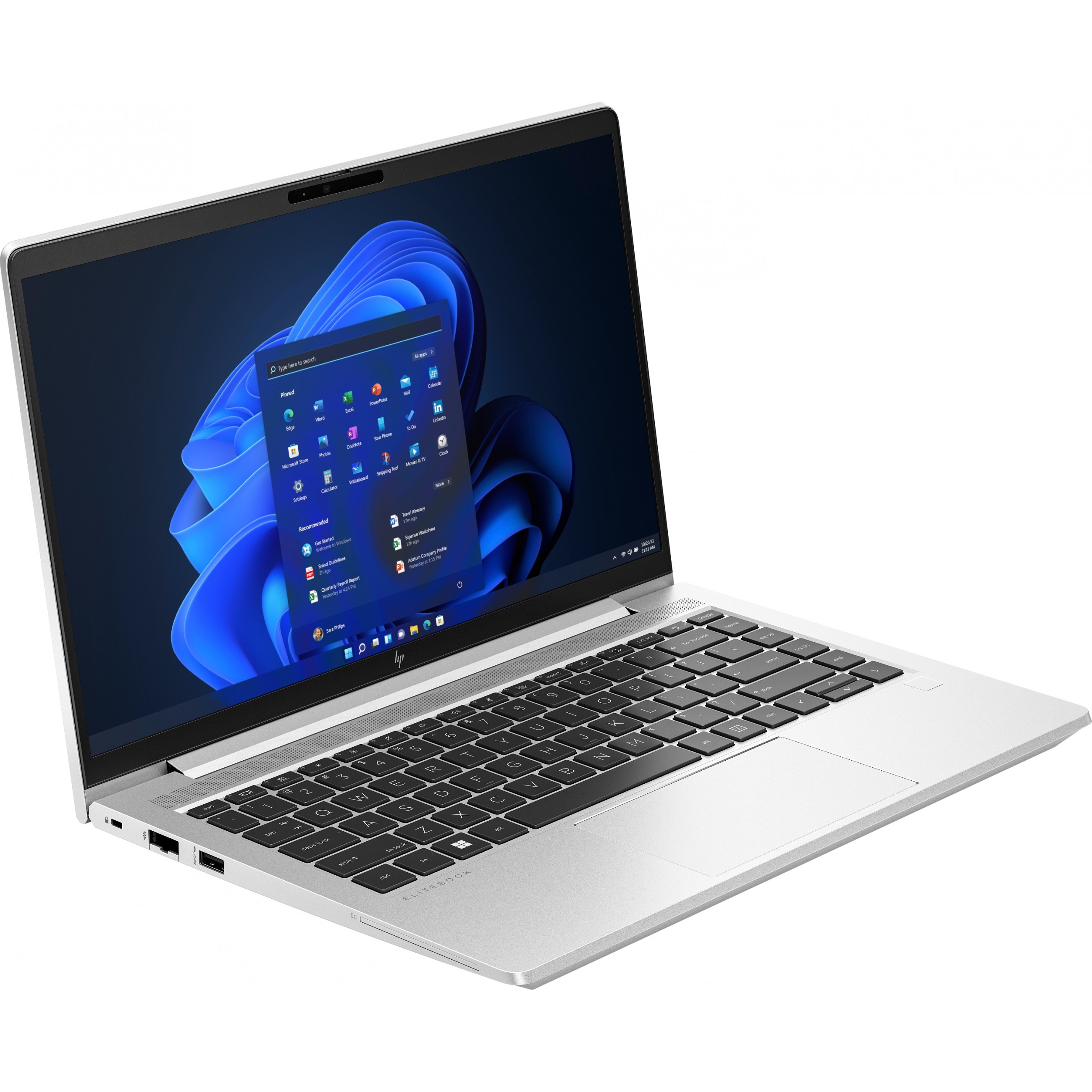 HP EliteBook 645 G10 AMD Ryzen 5 Pro 7530U 35,5cm 14Zoll FHD 250 1x8GB 256GB/PCIe NVMe/SSD UMA Wi-Fi 6e BT FPR W11P 3J Gar (DE)