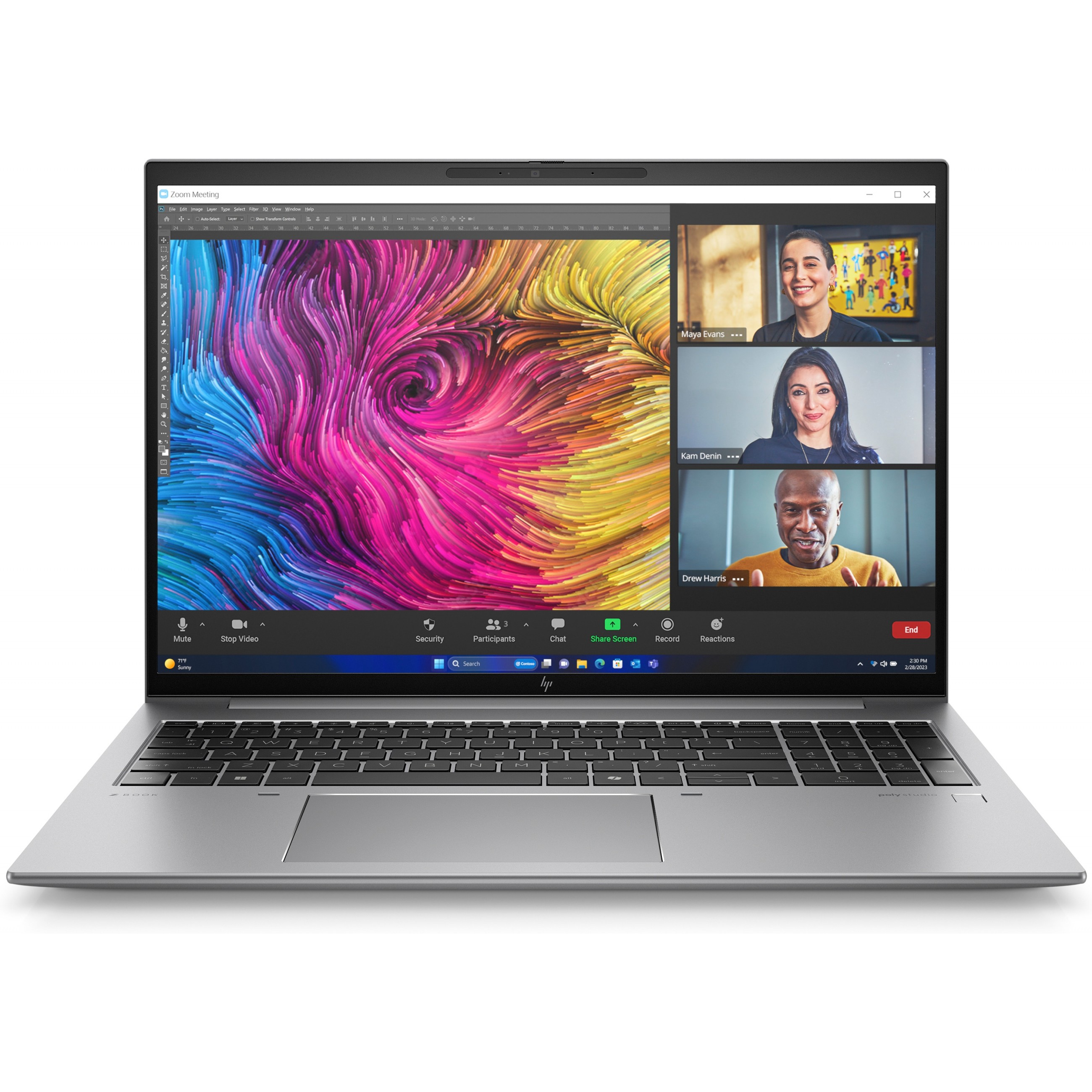 HP ZBook Firefly 16 G11 Intel Core Ultra 7 155H 40,64cm 16Zoll WUXGA 64GB 2TB/SSD NVIDIA A500 4GB W11P 3J War (DE)