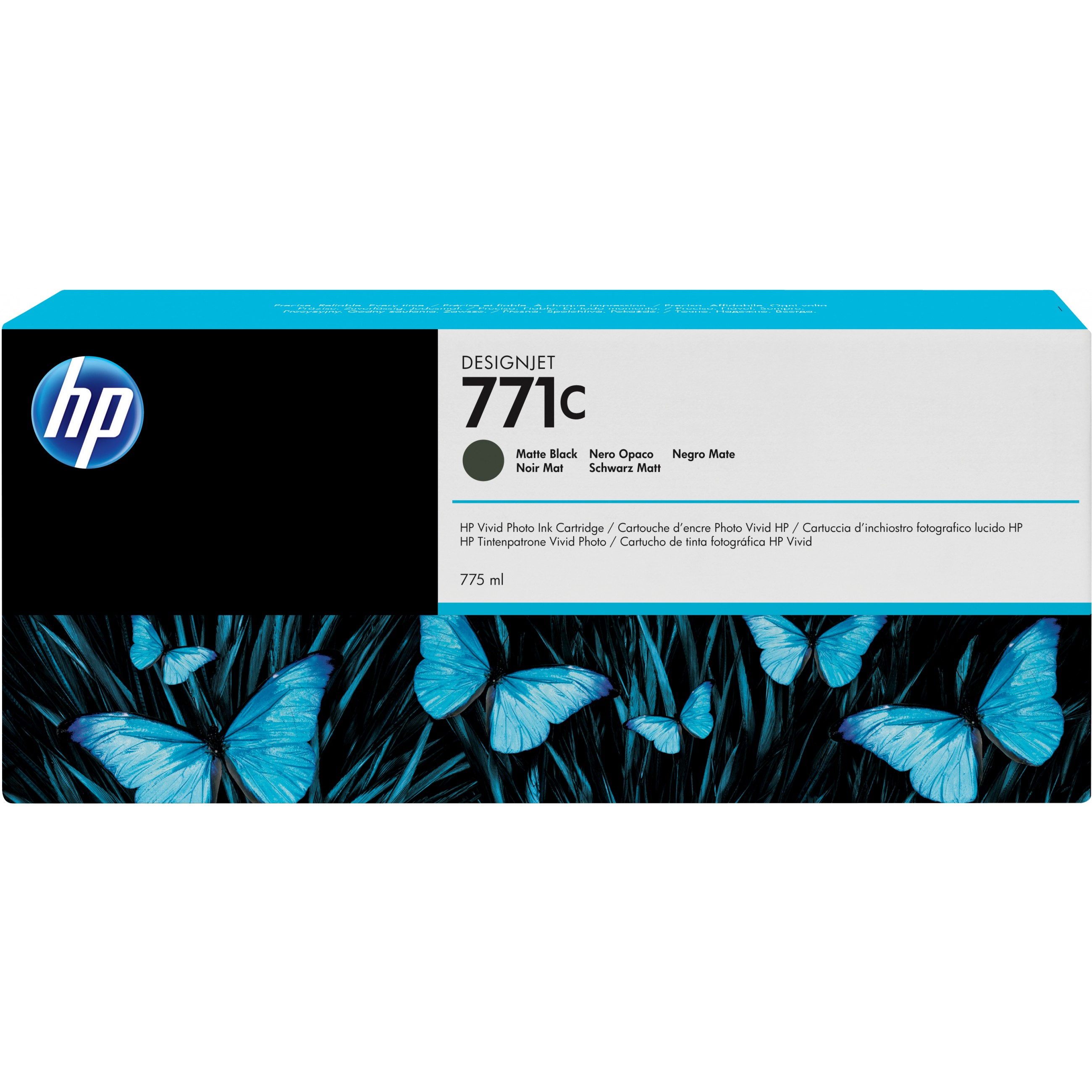 HP Tinte 771C Original Tinte matt schwarz Standardkapazität 775ml 1er-Pack