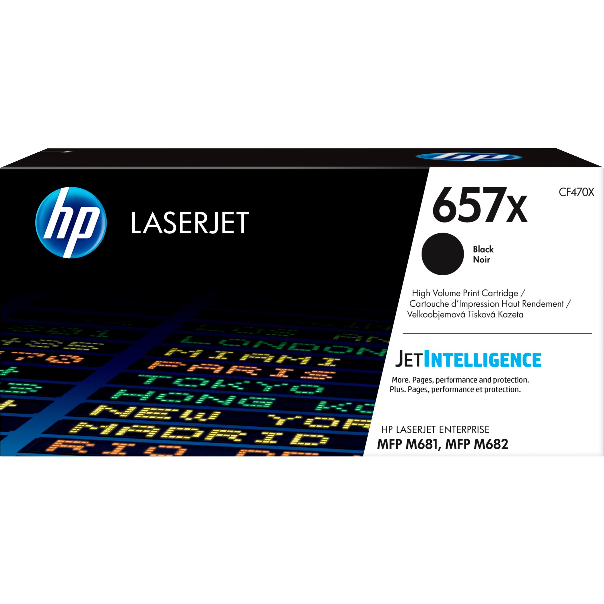 HP 657X LaserJet Original Toner Schwarz Hohe Kapazitt