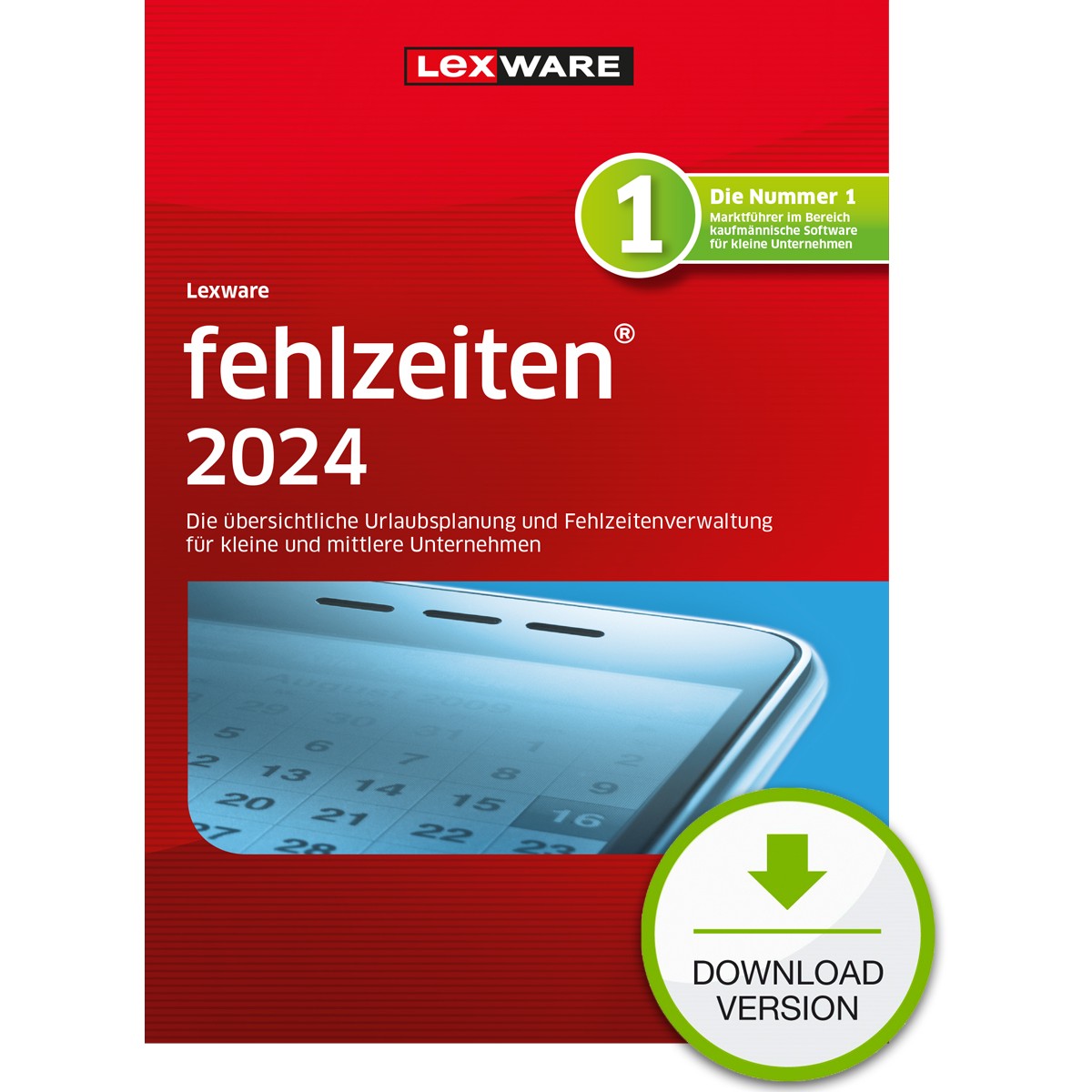 Lexware Fehlzeiten 2024 - 1 Devise, ABO - ESD -DownloadESD