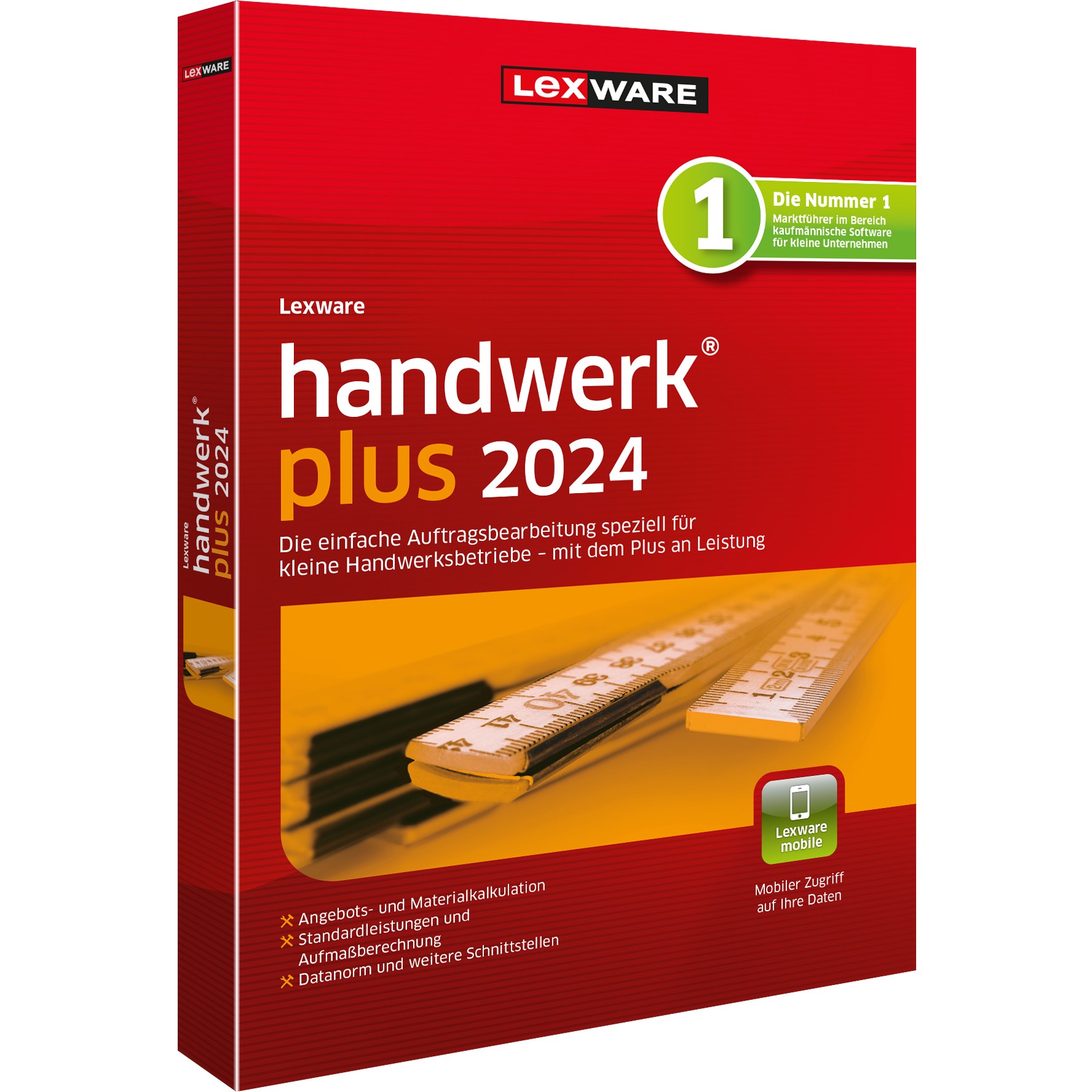 Lexware Handwerk Plus 2024 - 1 Devise, ABO - ESD -DownloadESD