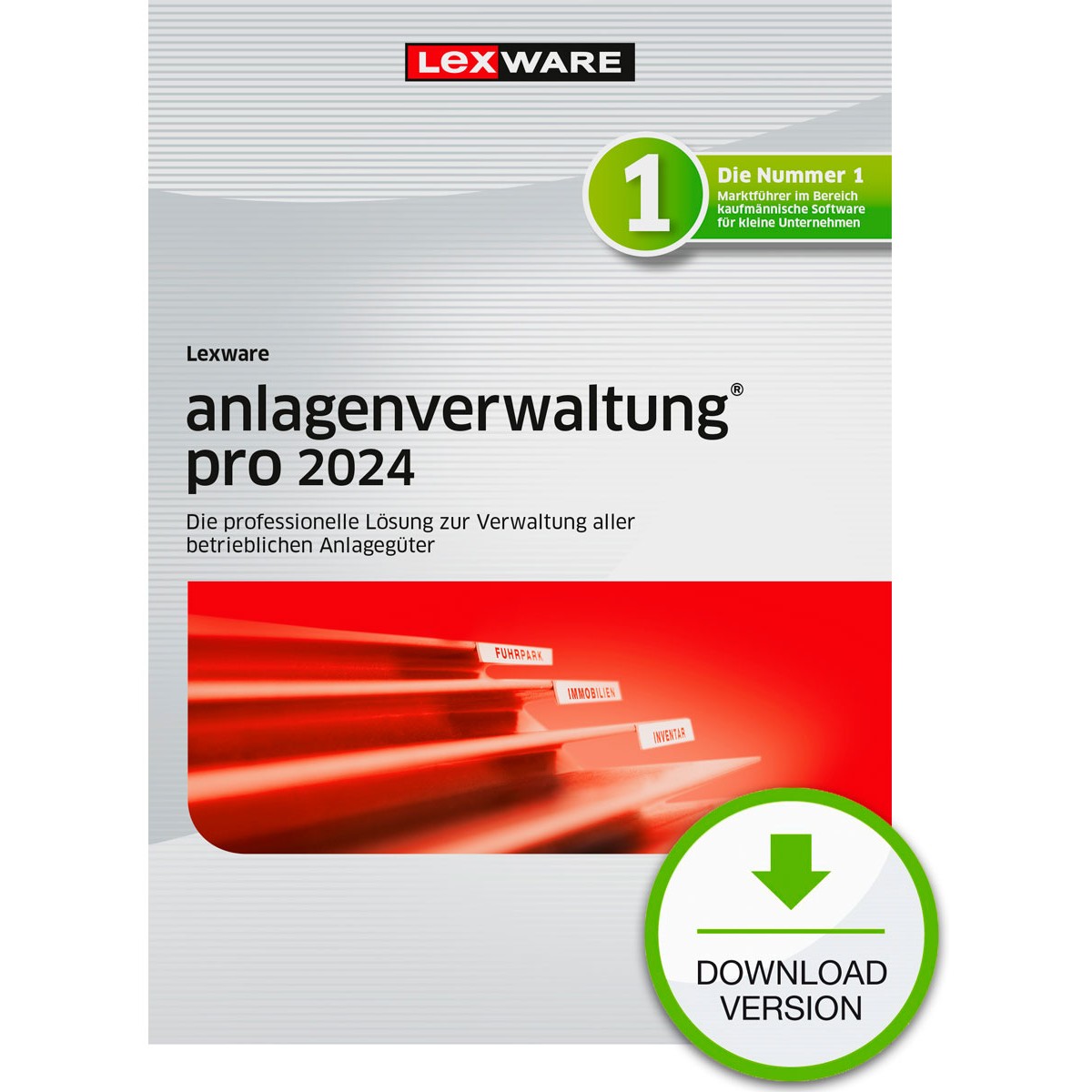 Lexware Anlagenverwaltung Pro 2024 - 1 Devise, ABO - ESD -DownloadESD