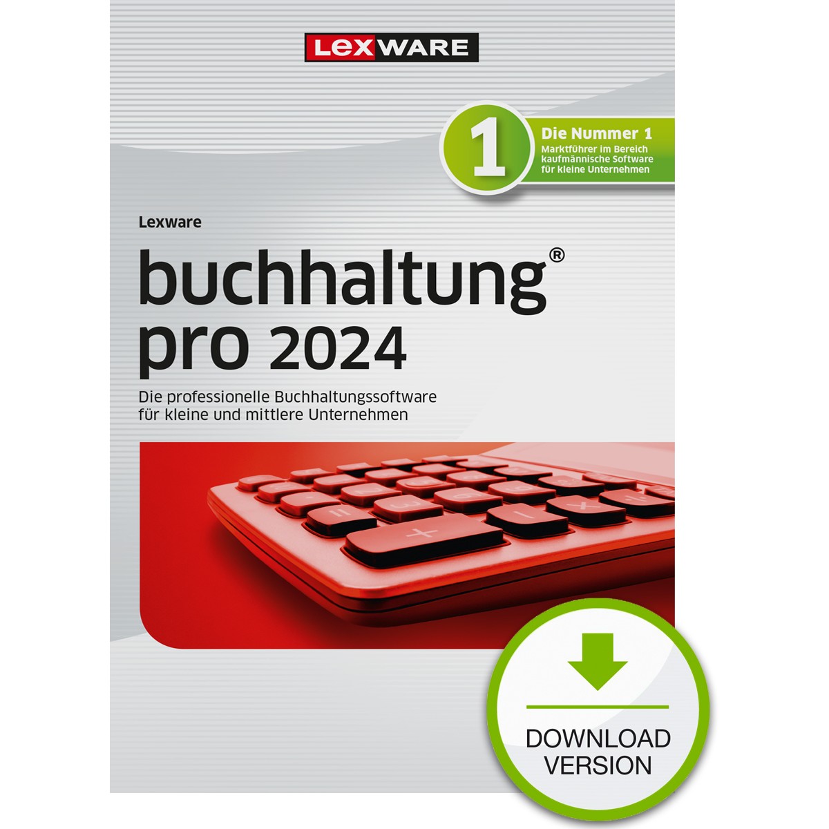 Lexware Buchhaltung Pro 2024 - 1 Devise, ABO - ESD -DownloadESD