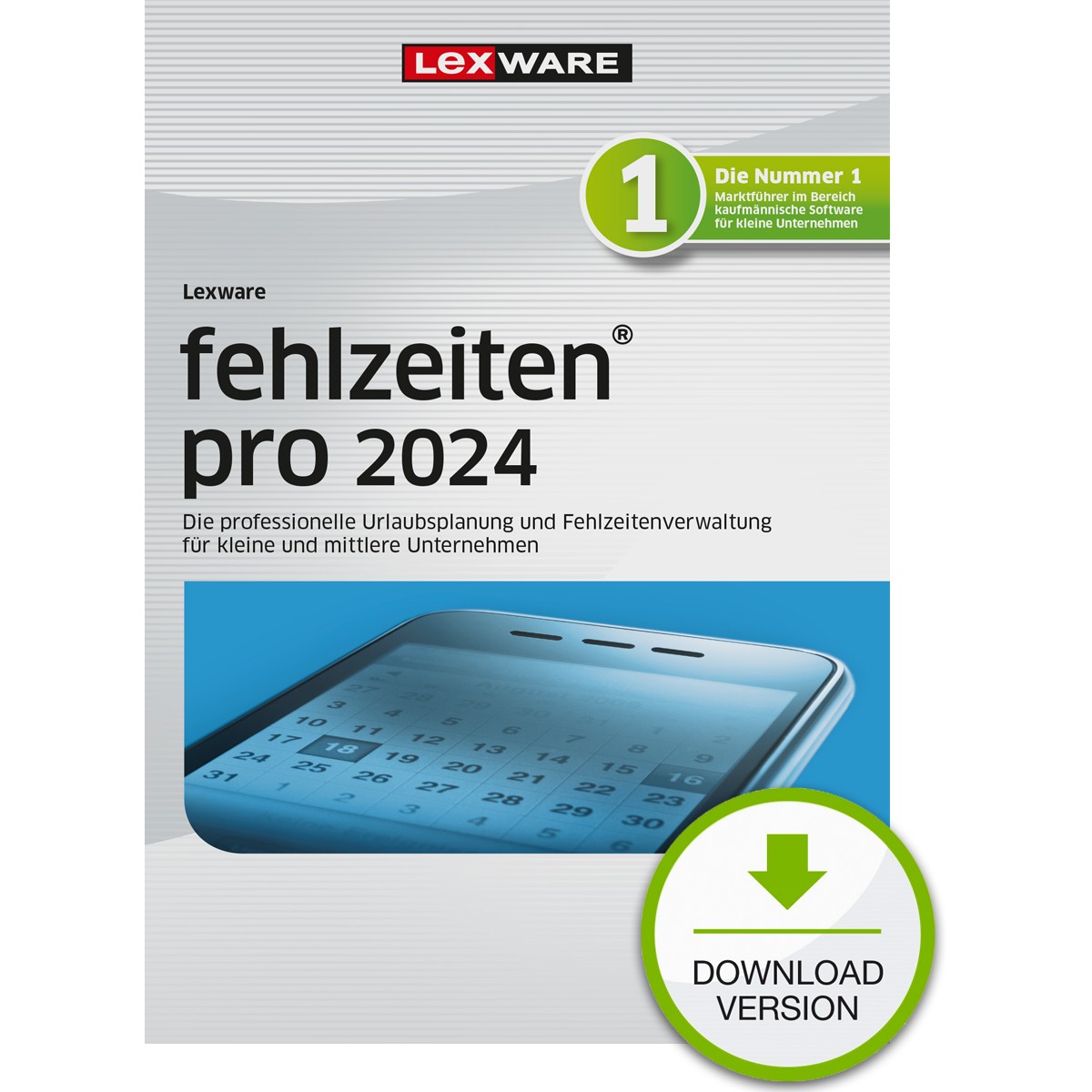 Lexware Fehlzeiten Pro 2024 - 1 Devise, ABO - ESD -DownloadESD