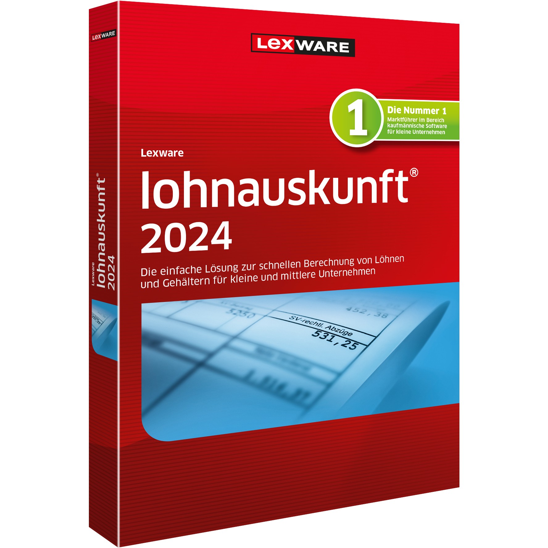 Lexware Lohnauskunft 2024 - 1 Devise, ABO - ESD -DownloadESD