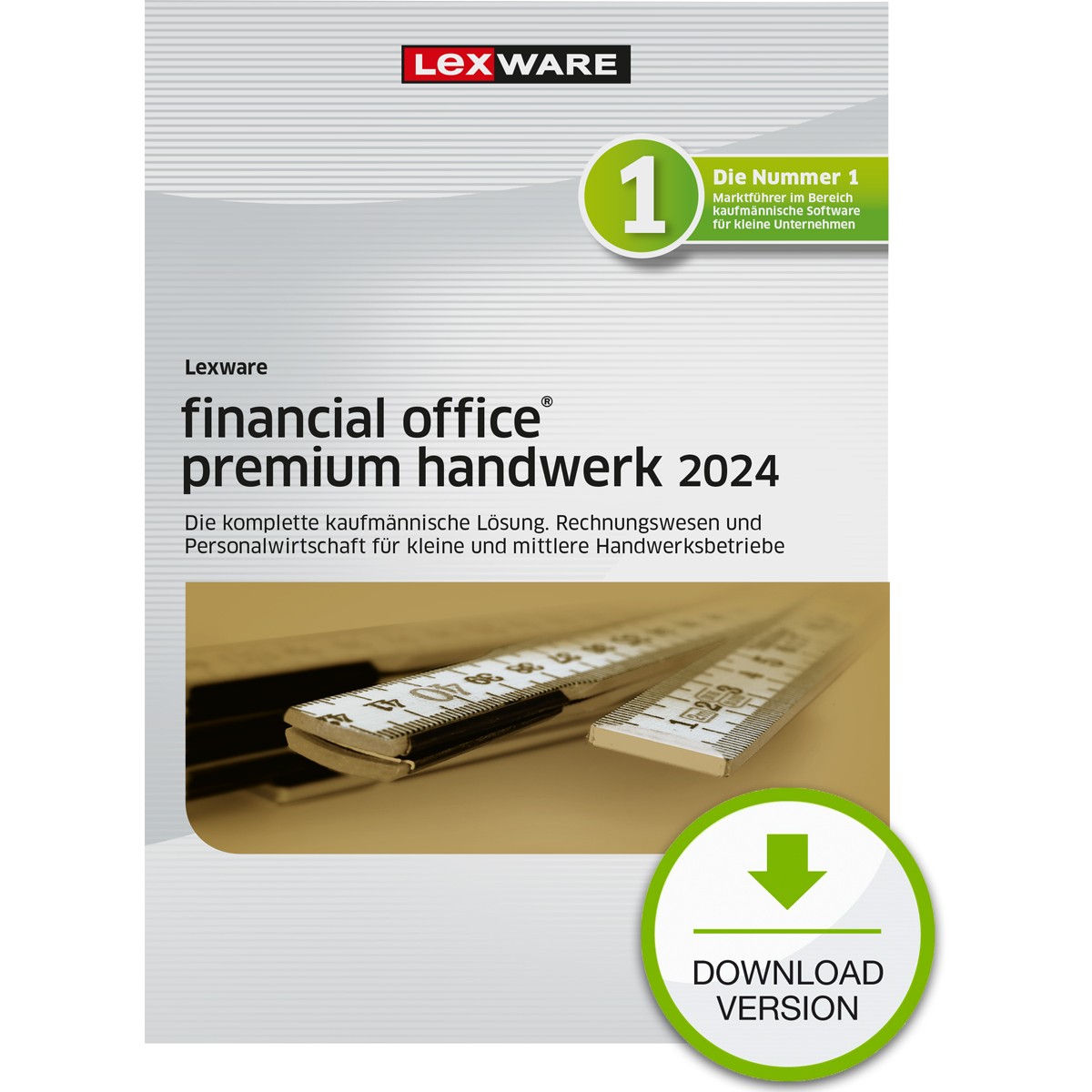 Lexware Financial Office Premium handwerk 2024 - 1 Device, 1 Year - ESD-DownloadESD