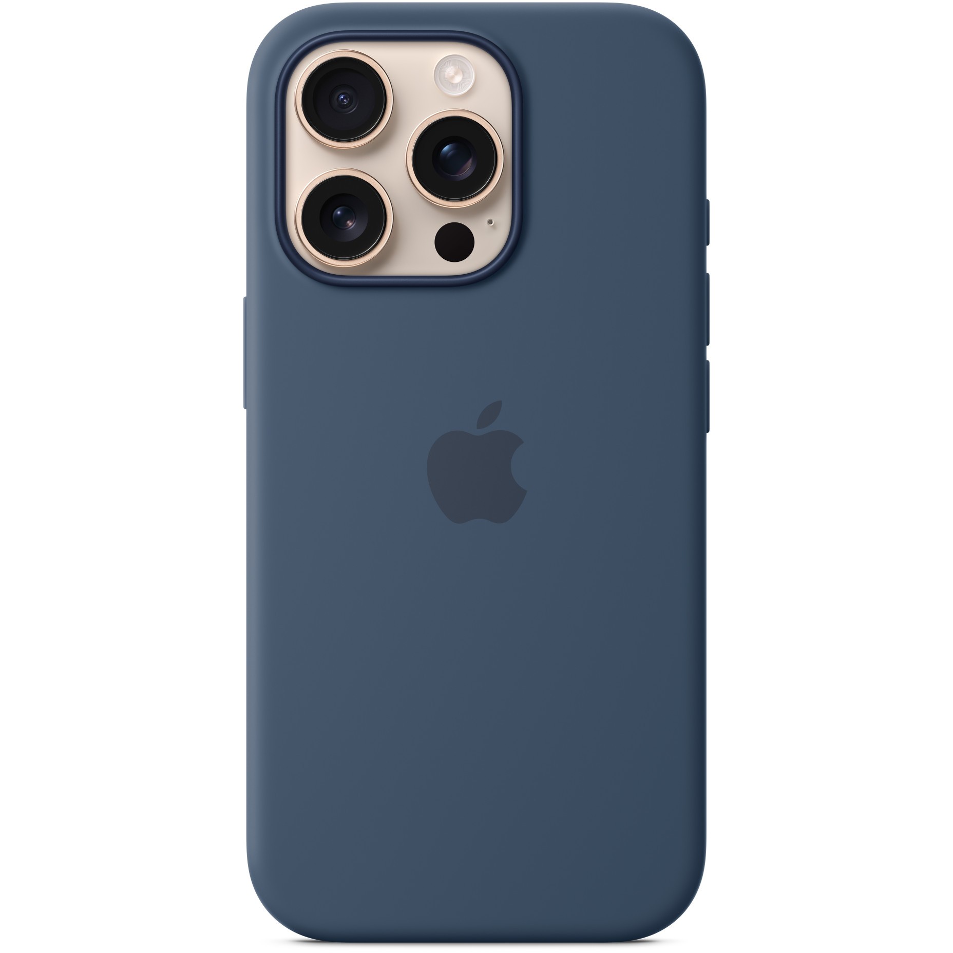 APPLE iPhone16 Pro Silicone Case with MagSafe - Denim