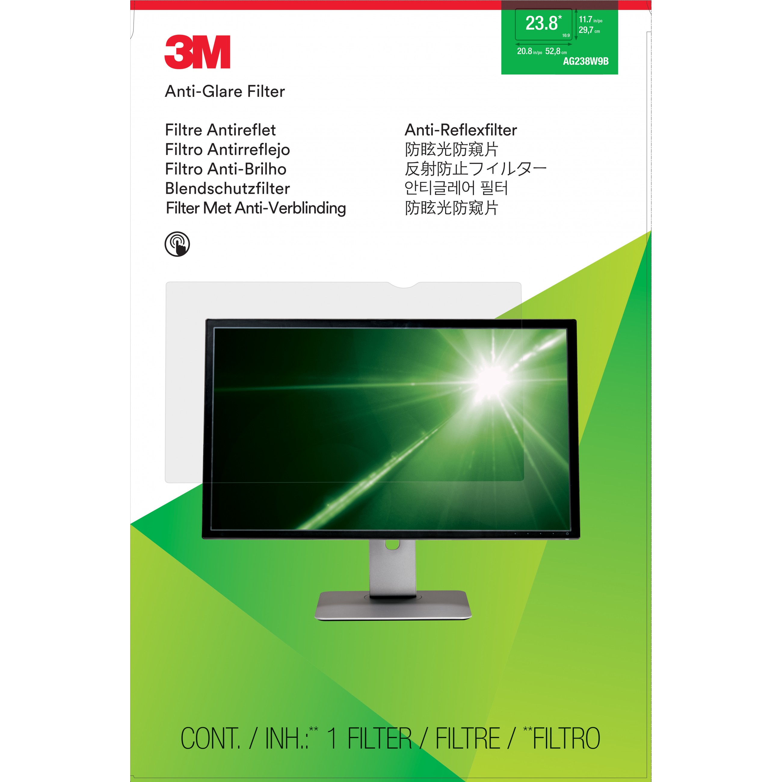 3M Blendschutzfilter für 23,8