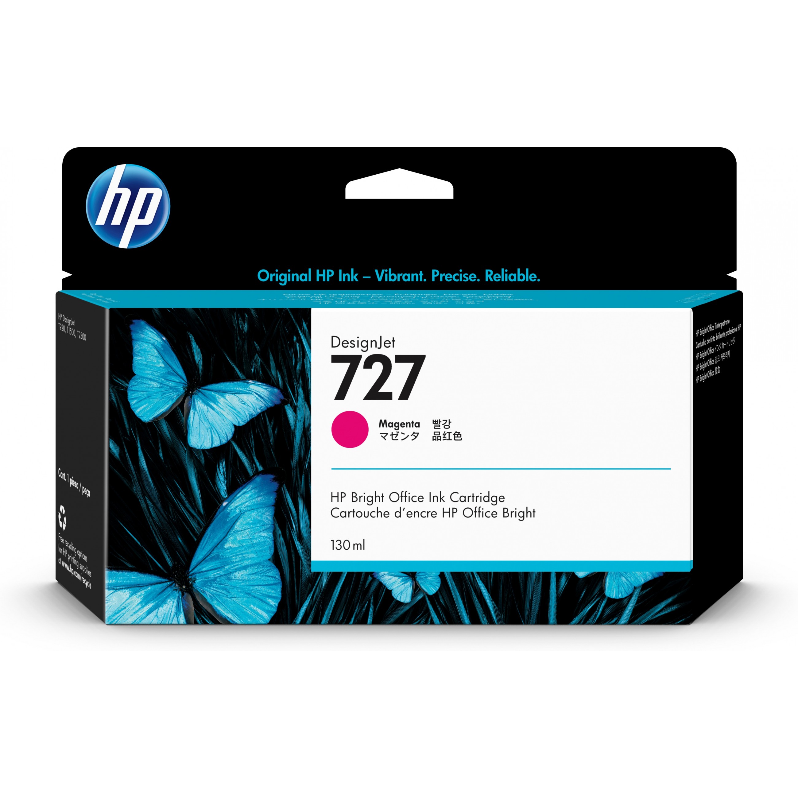 HP Tinte 727 (B3P20A) magenta Druckerpatrone