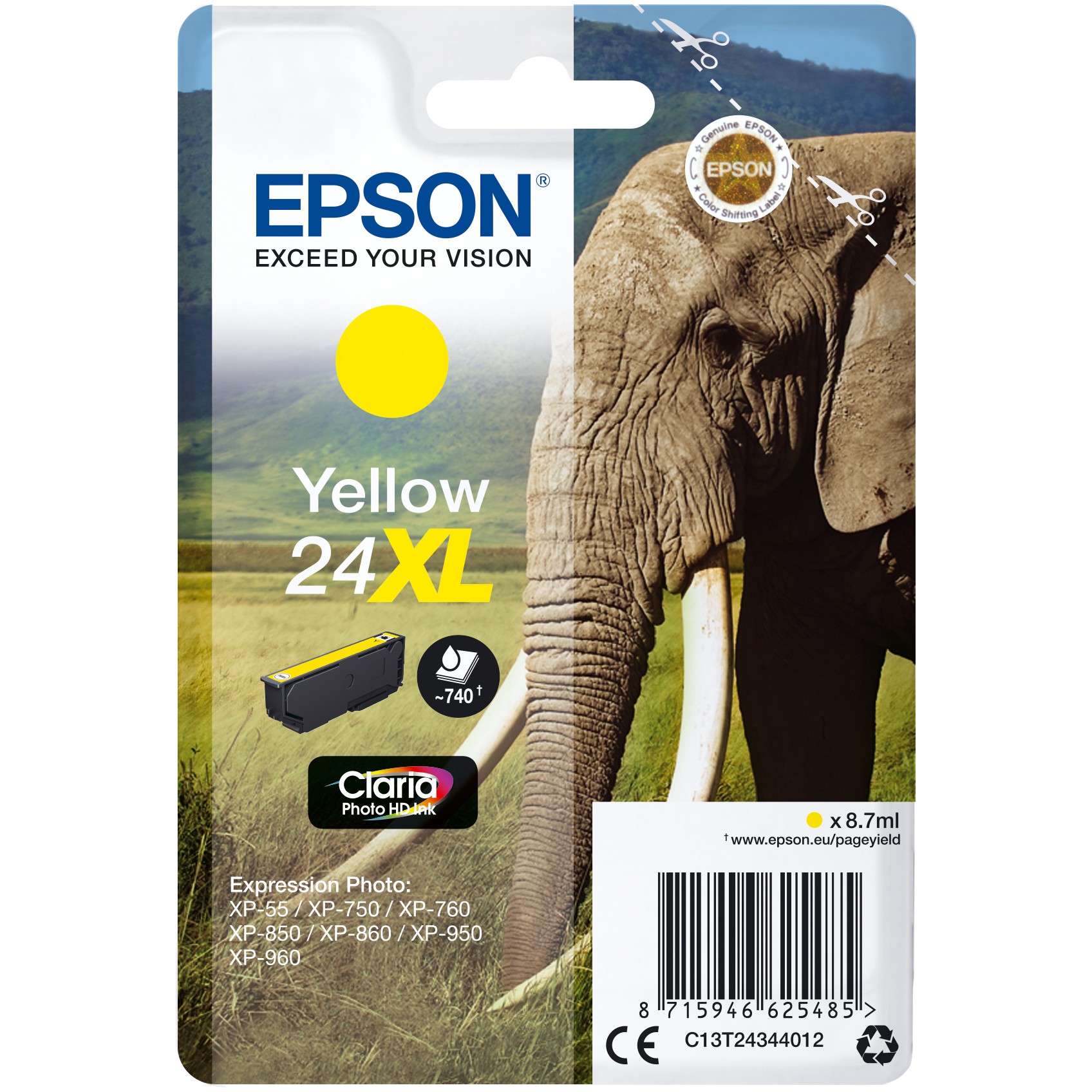 Epson C13T24344012 yellow HC