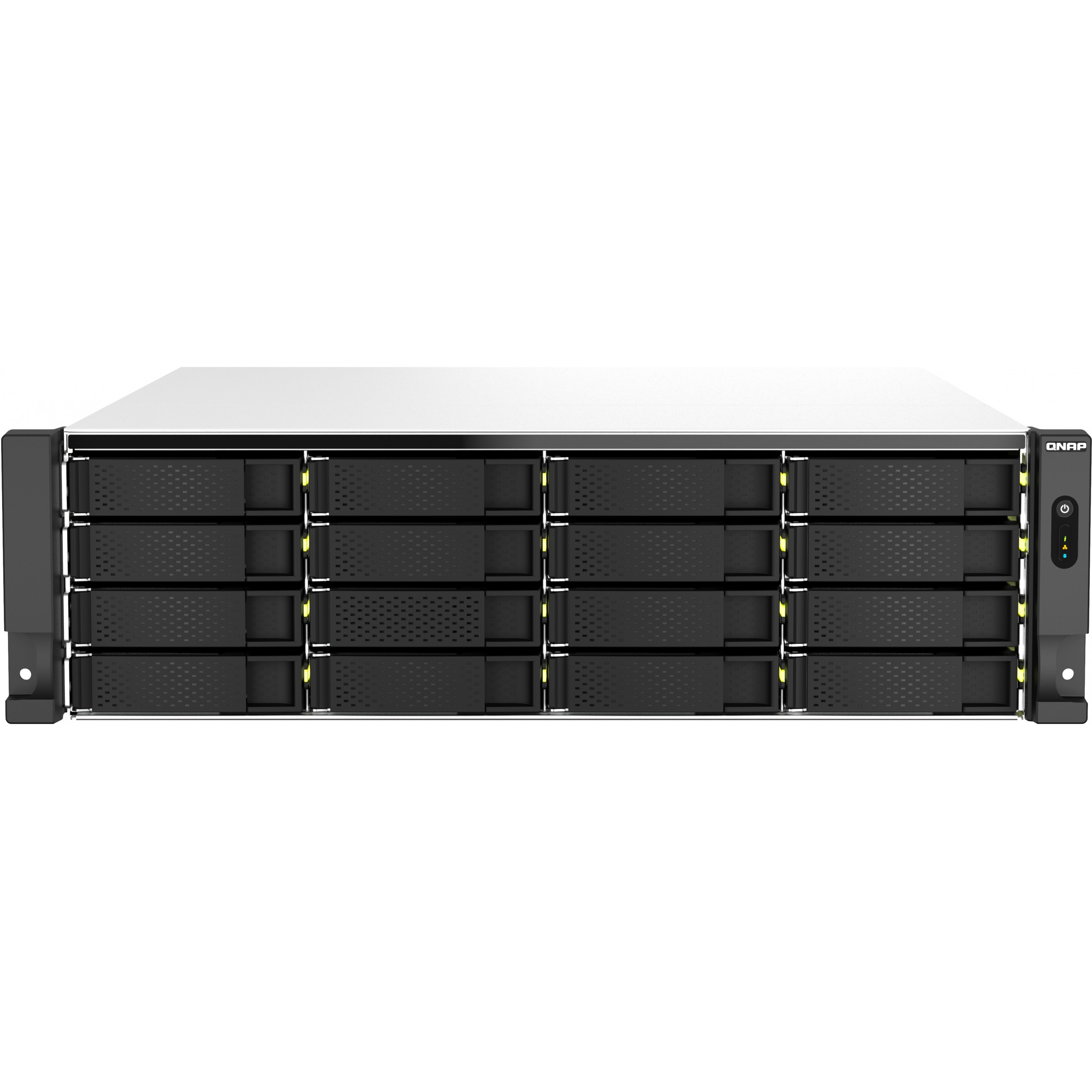 QNAP TS-h2287XU-RP-E2378-64G Intel Xeon E-2378 8 Cores/16 Threads 64GB ECC DDR4 4x16 22-Bay 4U rackmount NAS