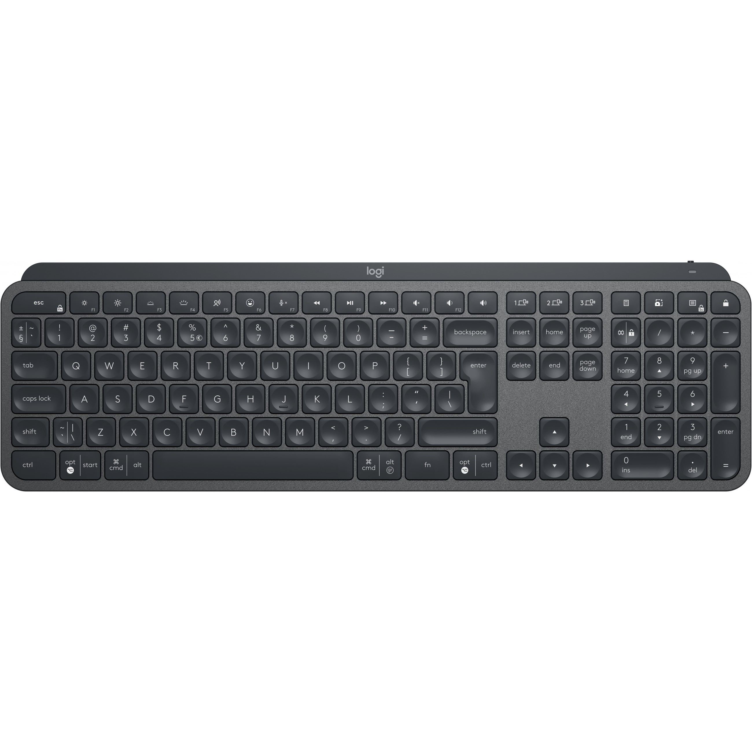 Logitech MX Keys for Business [US] graphite BT