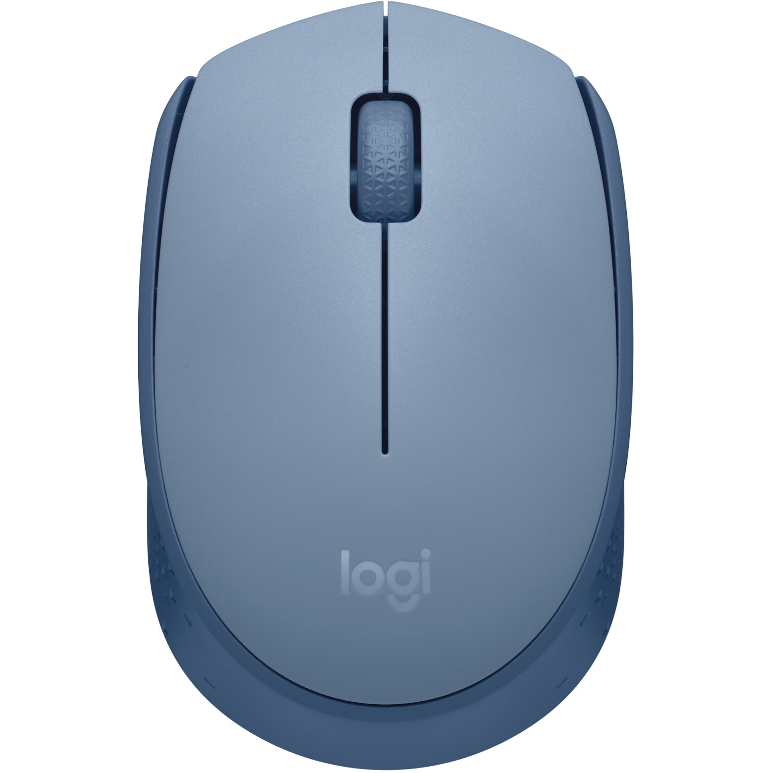 Logitech M171 Mouse right and left-handed optical 3 buttons wireless 2.4 GHz USB wireless receiver blue/grey