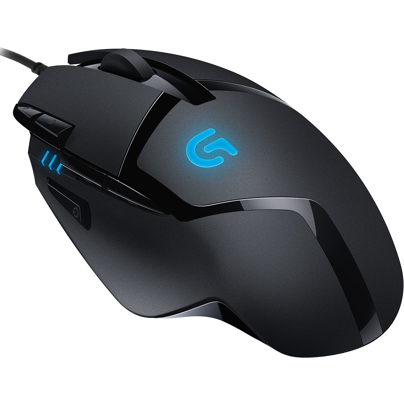 Logitech Hyperion Fury G402 Mouse right-handed 8 buttons wired USB