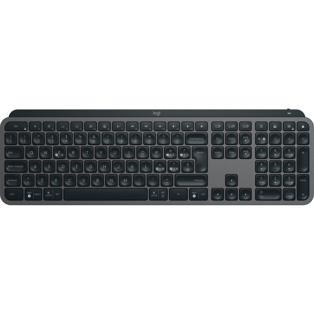 Logitech MX Keys S GRAPHITE (ITA)