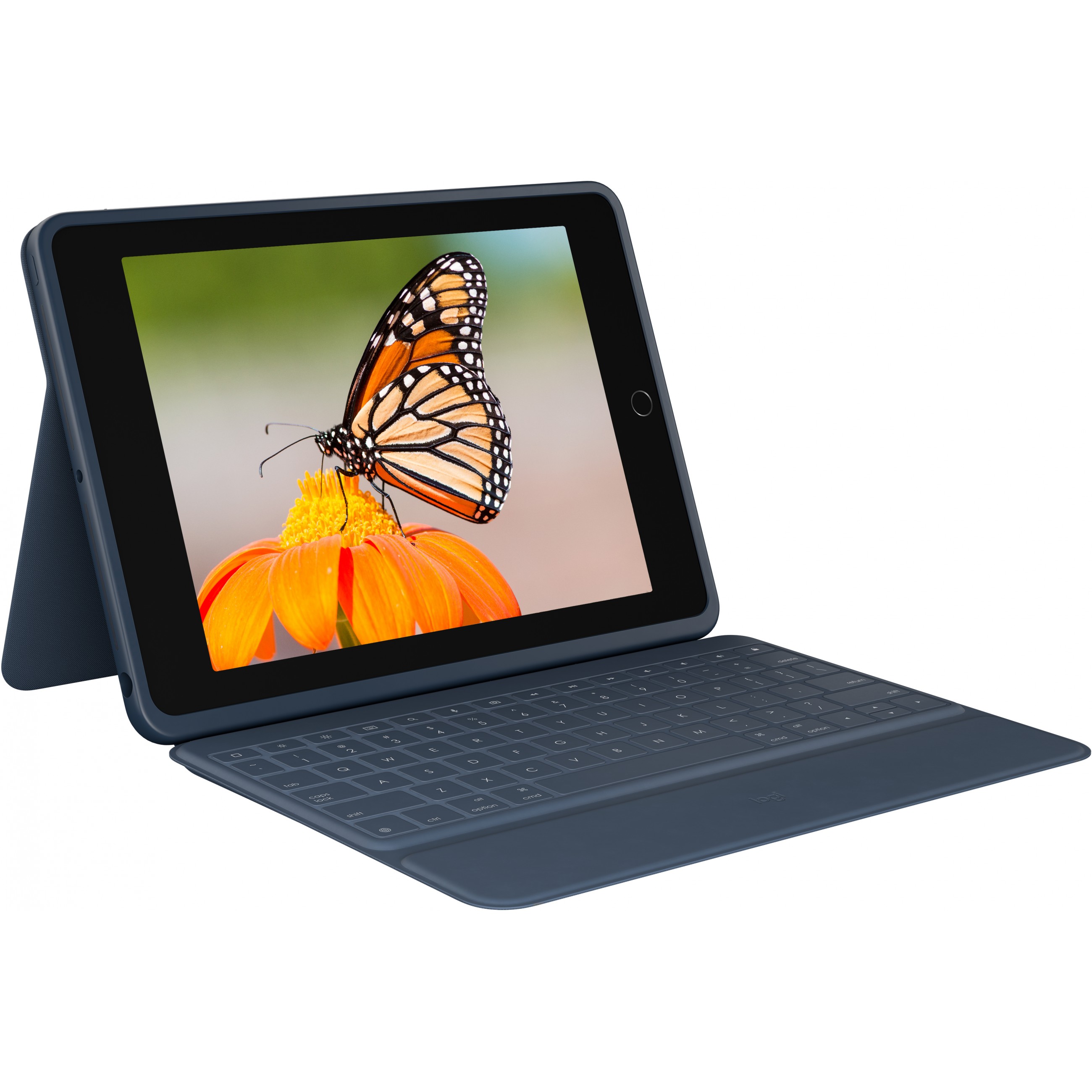 Logitech Rugged Combo 3 for iPad Gen. 7/8 - CLASSIC BLUE - Education (DE)