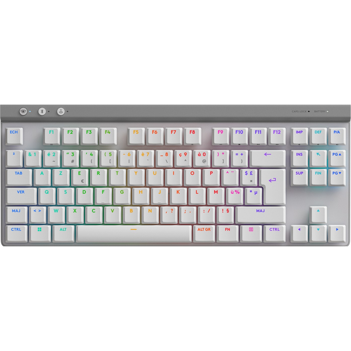 Logitech G515 LIGHTSPEED TKL White (FR)