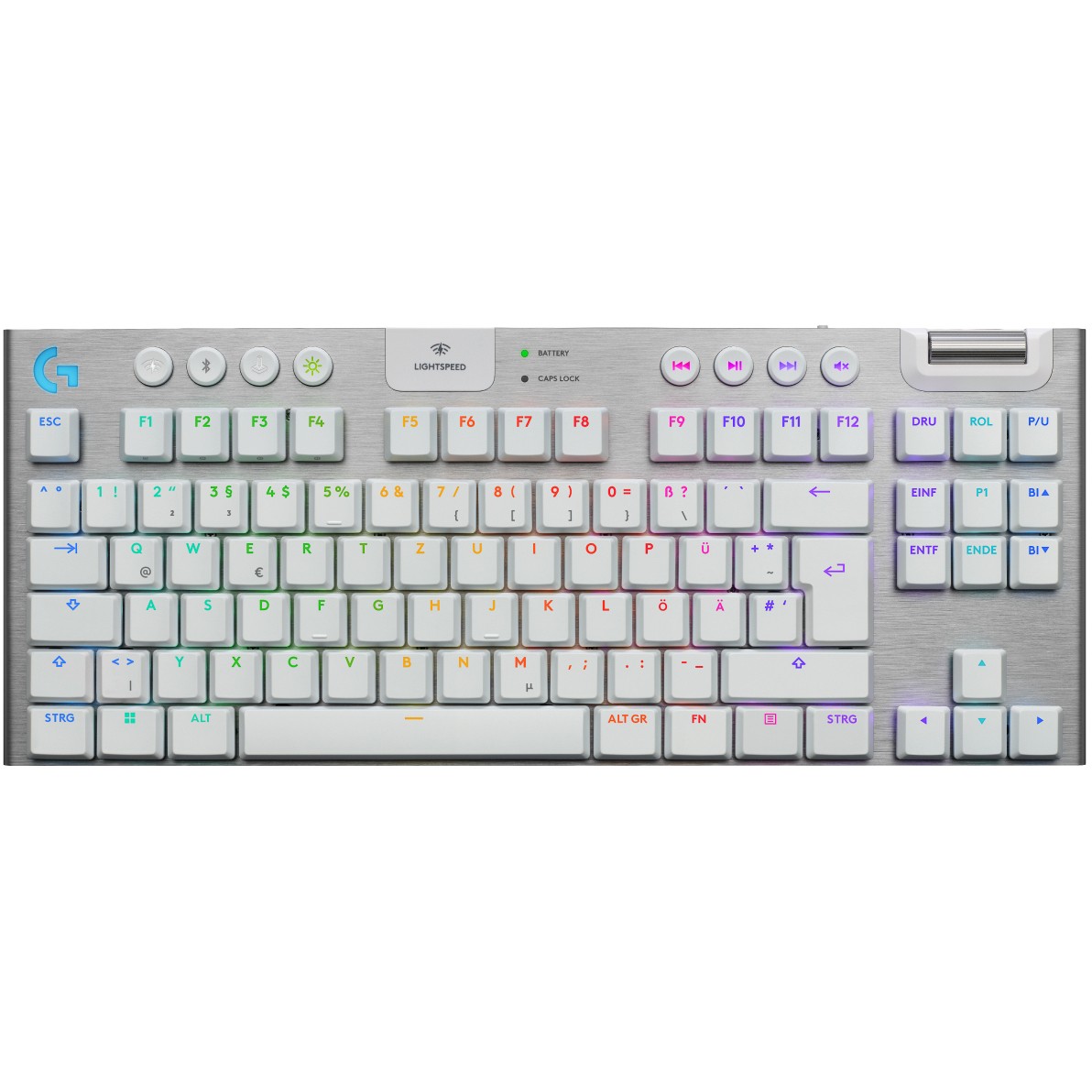 Logitech G915 X LIGHTSPEED TKL Wireless Gaming Keyboard White (DE)