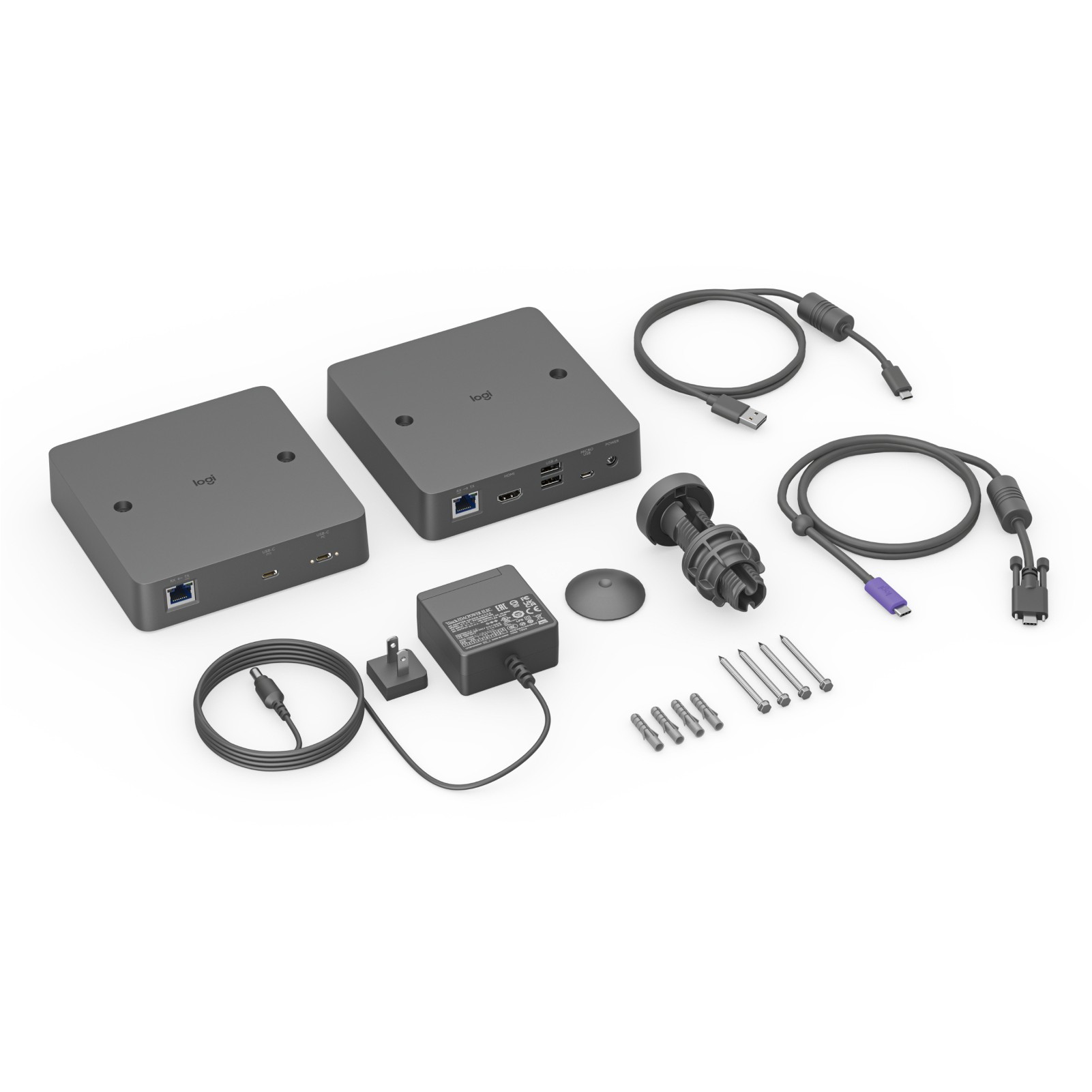 Logitech Extend Bring your own meeting to the video conferencing room via a single USB-C cable