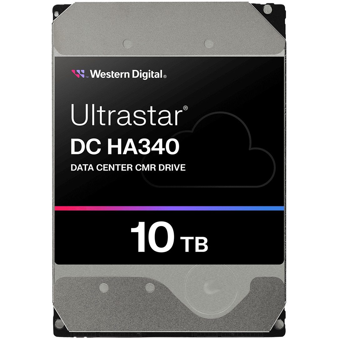 WESTERN DIGITAL Ultrastar DC HA340 8,89cm 3,5Zoll 26.1 10TB 256 7200RPM SATA ULTRA 512E SE NP3 DC
