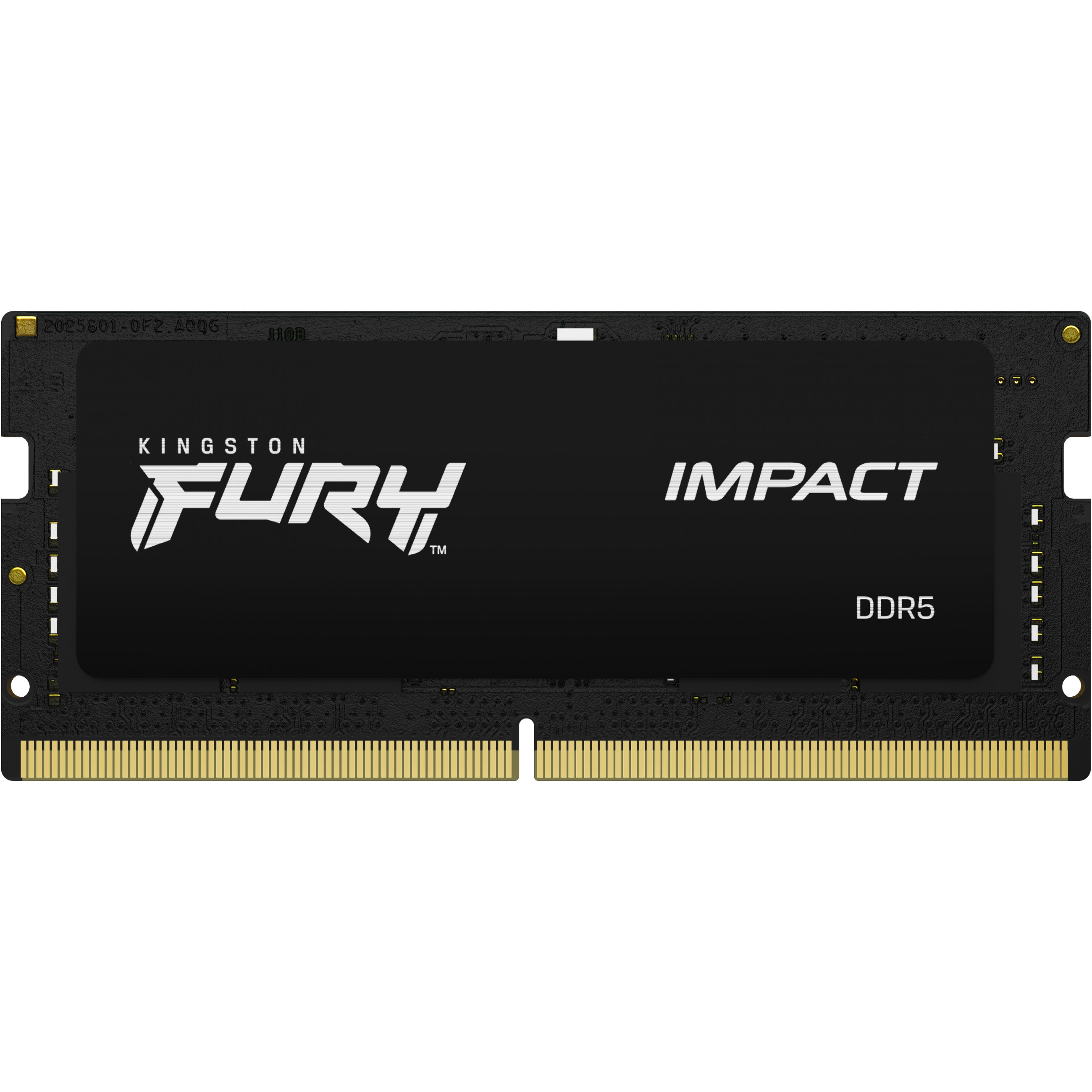 SO KINGSTON FURY Impact 16GB 6400MT/s DDR5 CL38 SODIMM XMP