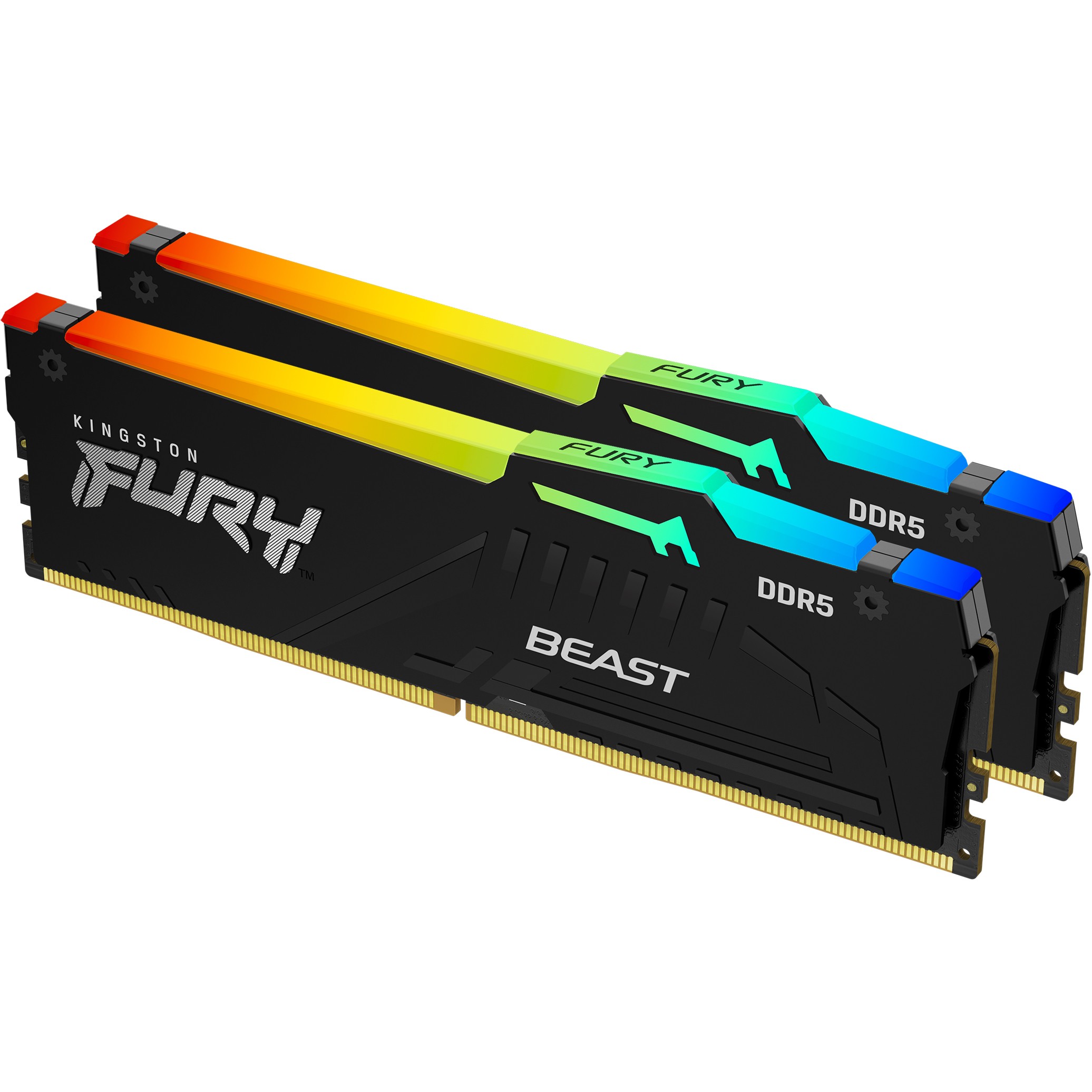 KINGSTON 32GB 6000MT/s DDR5 CL30 DIMM Kit of 2 FURY Beast RGB EXPO