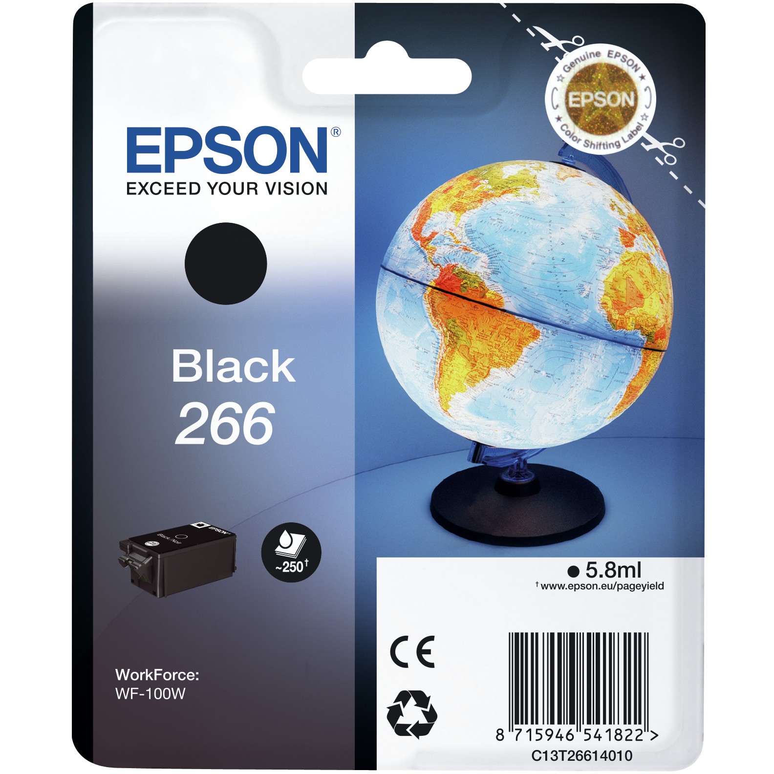 Epson 266 BK C13T26614010