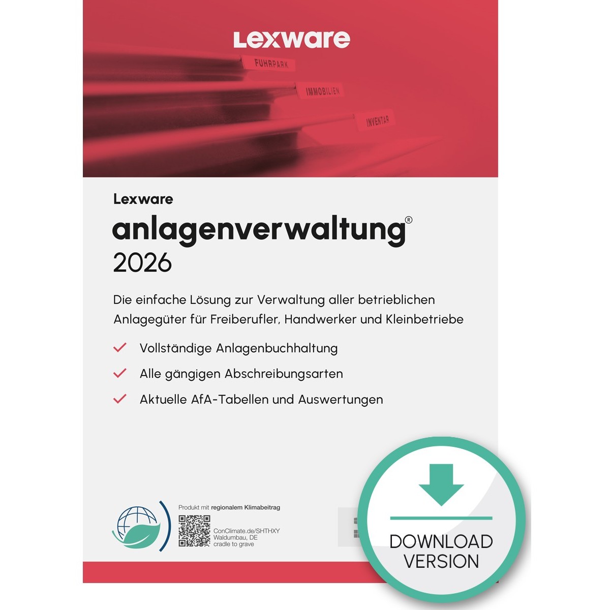 Lexware Anlagenverwaltung 2025 - 1 Device, 1 Year - ESD-DownloadESD