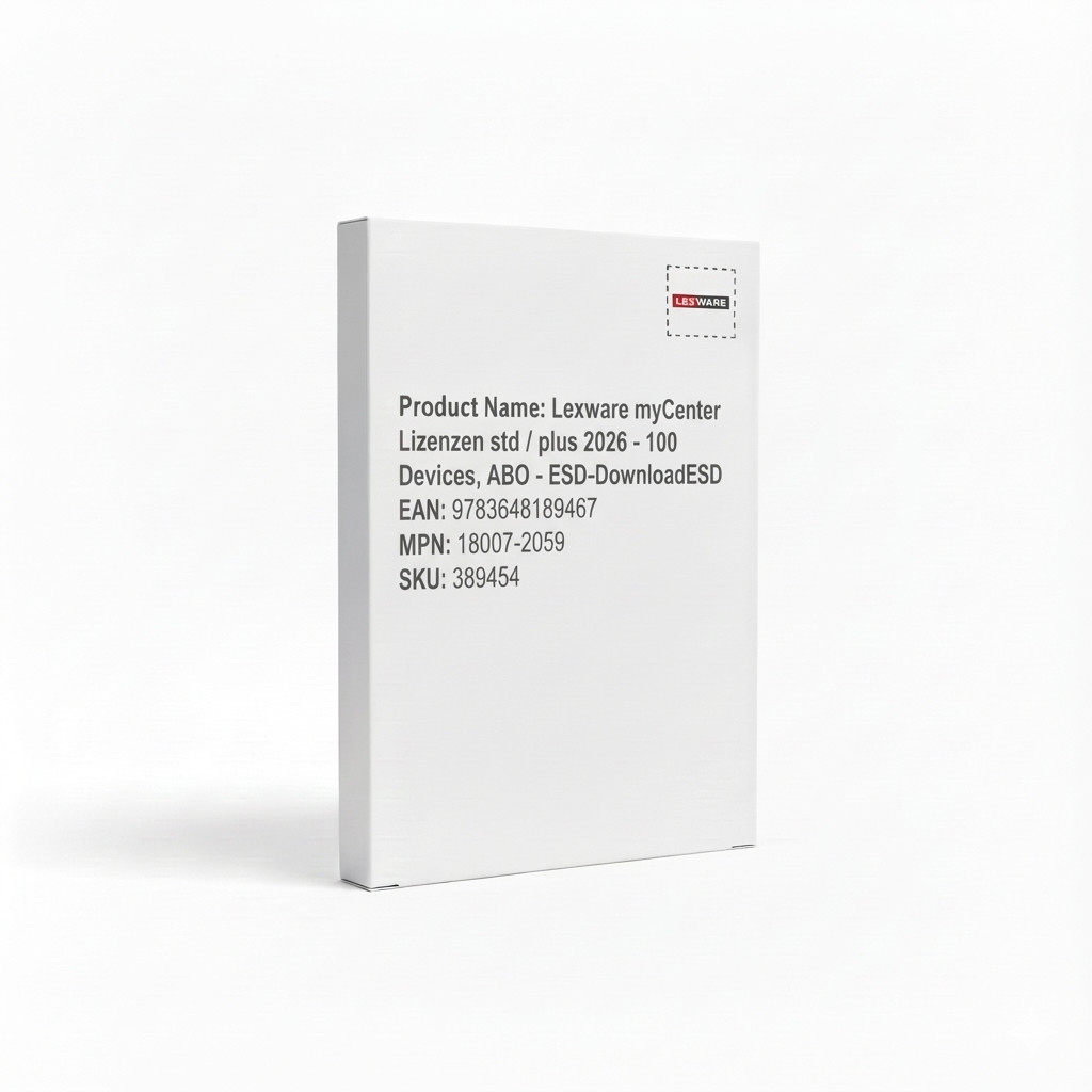Lexware myCenter Lizenzen std/plus 2026 - 100 Devices, ABO - ESD-DownloadESD