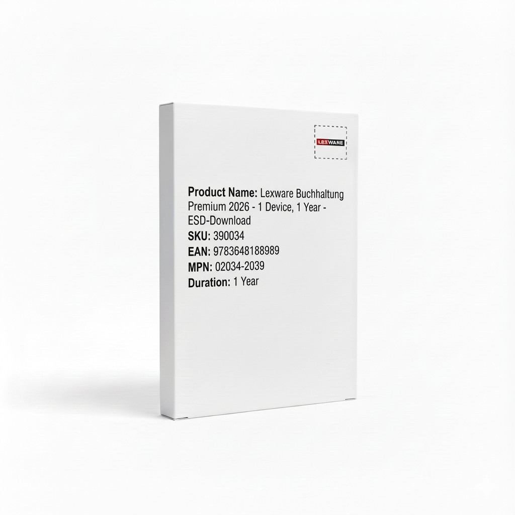 Lexware Buchhaltung Premium 2026 - 1 Device, 1 Year - ESD-DownloadESD