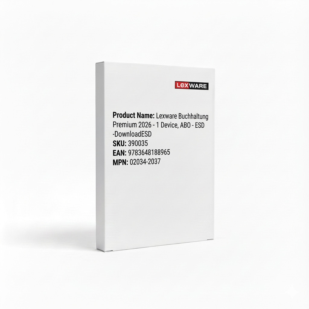 Lexware Buchhaltung Premium 2026 - 1 Device, ABO - ESD -DownloadESD