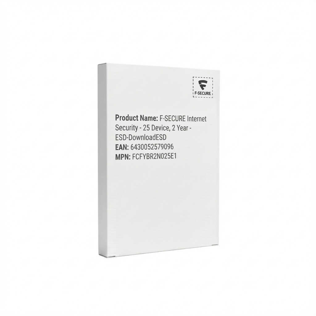 F-SECURE Internet Security - 25 Device, 2 Year - ESD-DownloadESD