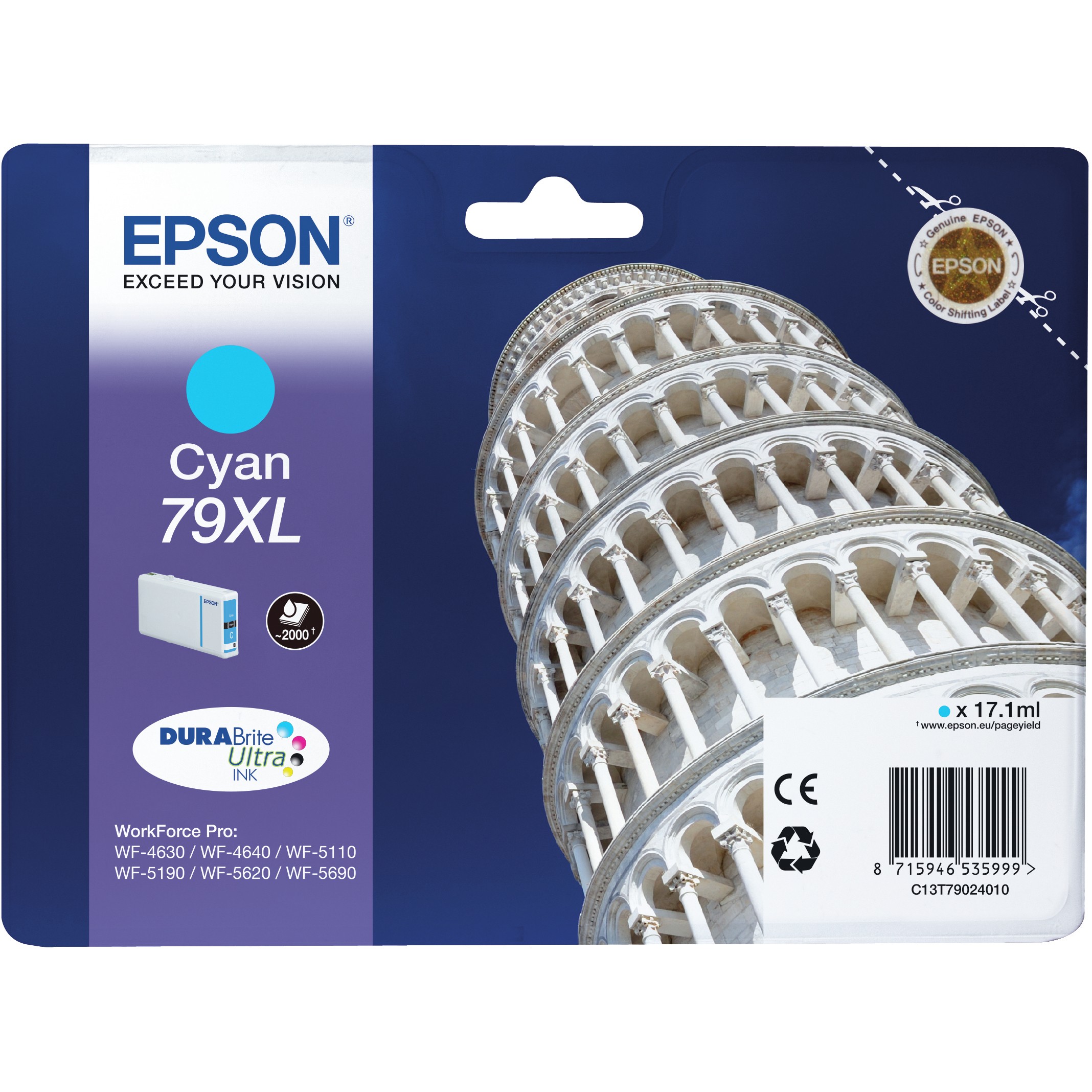 Epson C13T79024010 79XL Cyan