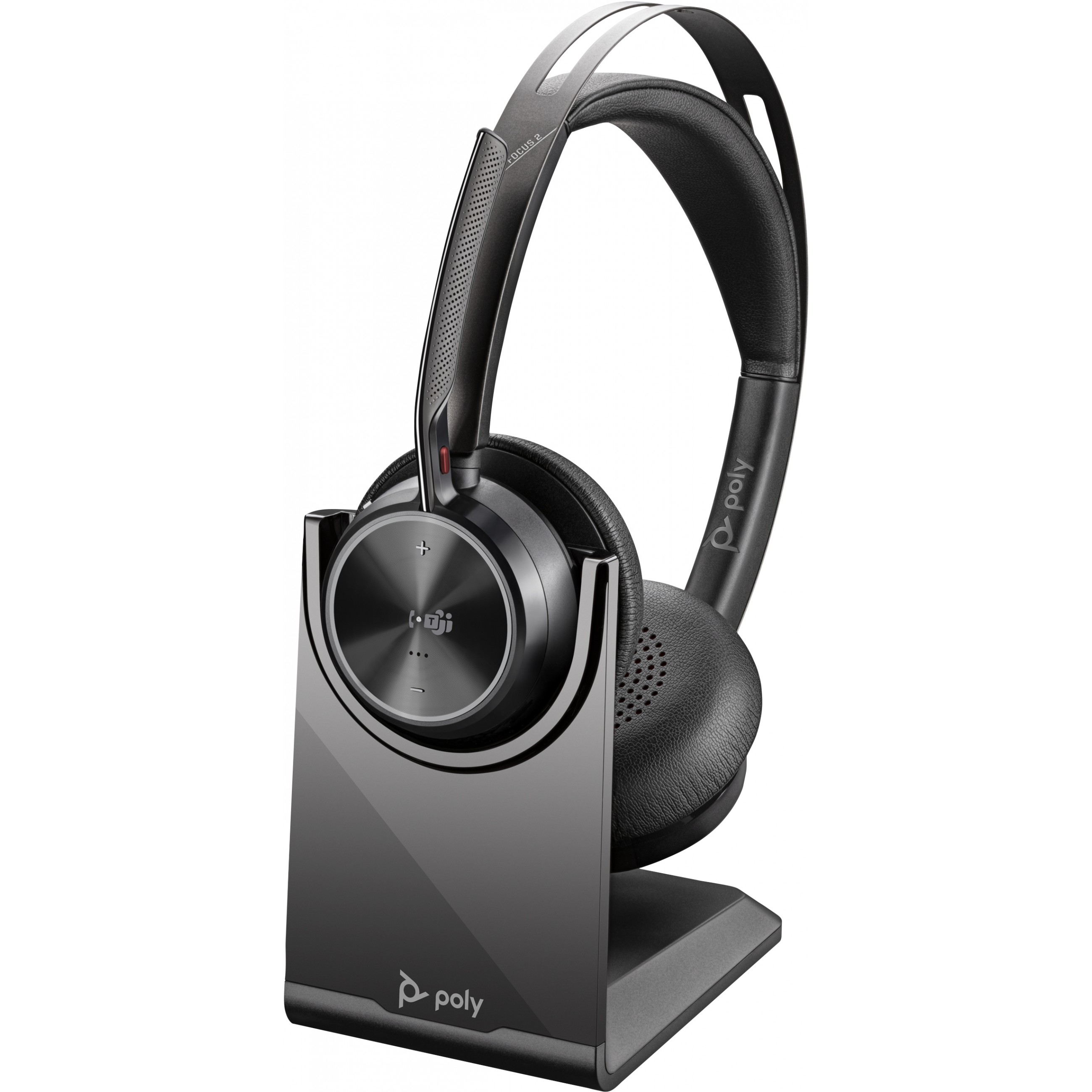 HP Poly Voyager Focus 2 Microsoft Teams Certified with charge stand Headset (213727-02)