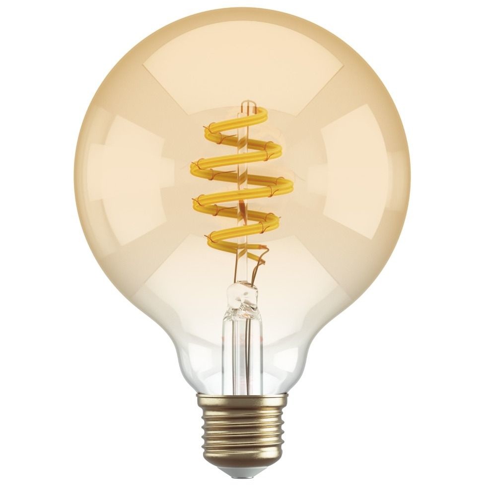 Hombli smarte Filament Glühbirne, G95, E27, CCT, Amber