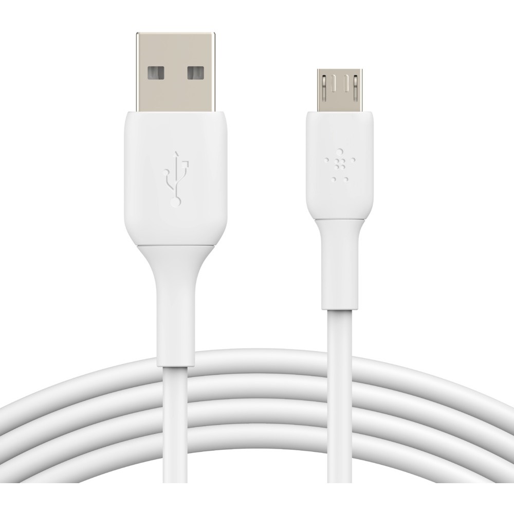 Belkin Micro-USB/USB-A Kabel PVC, 1m, weiß