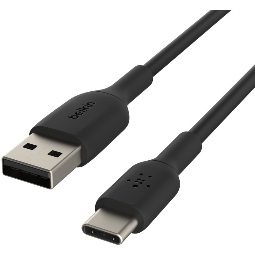 Belkin USB-C/USB-A Kabel PVC, 15cm, schwarz