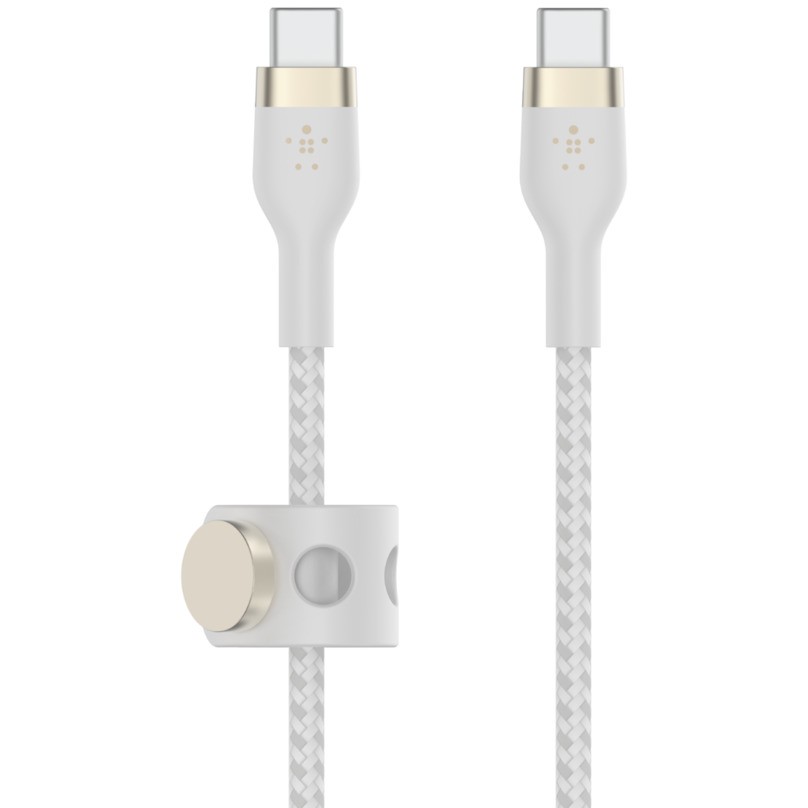 Belkin PRO Flex USB-C/USB-C Kabel, bis 60W, 2m, weiß