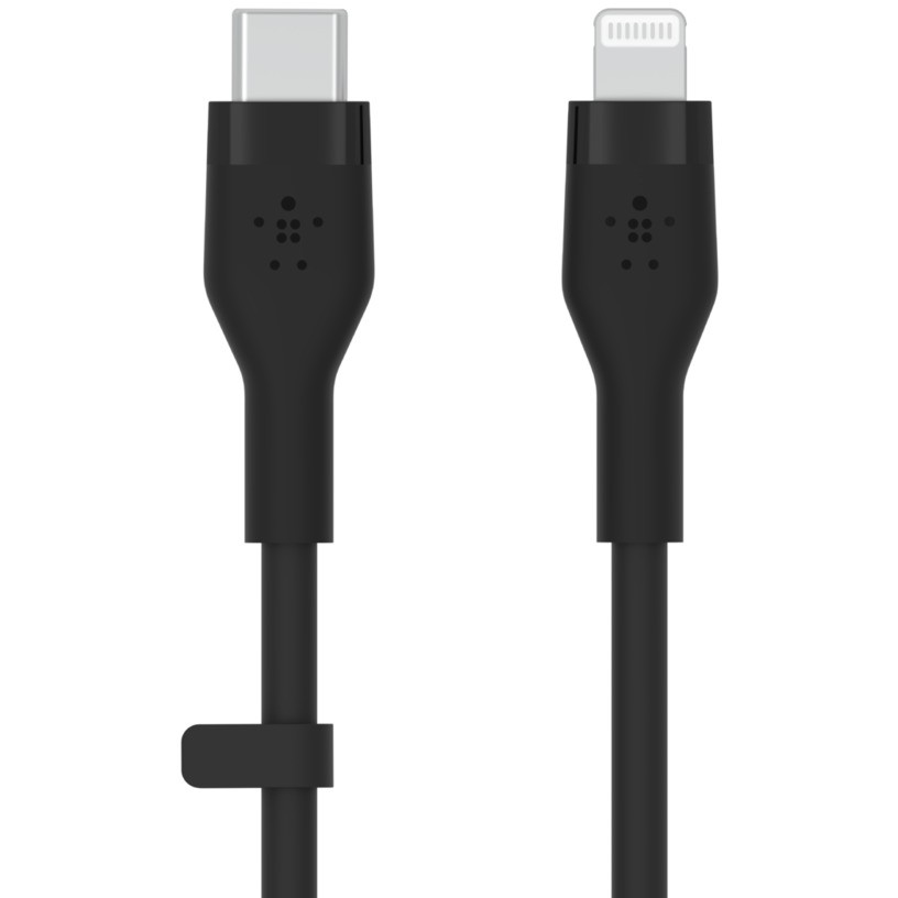 Belkin Flex Lightning/USB-C, Apple zert., 2m, schwarz