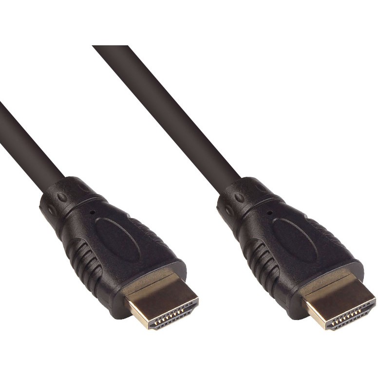 GoodConnections HDMI (ST-ST) 2m Anschlusskabel 4K 60Hz Schwarz