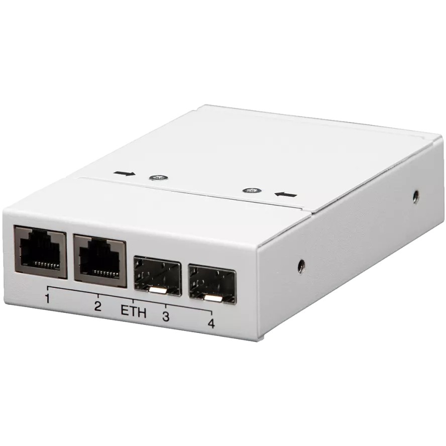 Axis Netzwerk Medien Konverter T8606 Switch 24 V Gleichstrom