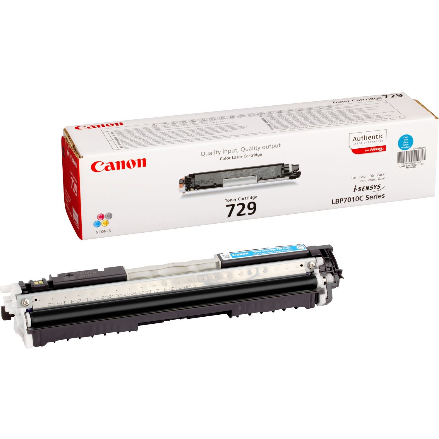 Canon Toner 729 C Cyan 4369B002