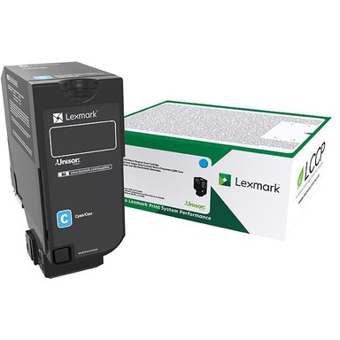 LEXMARK Toner cyan Rck f. CS/X827 ca. 15.000 S.